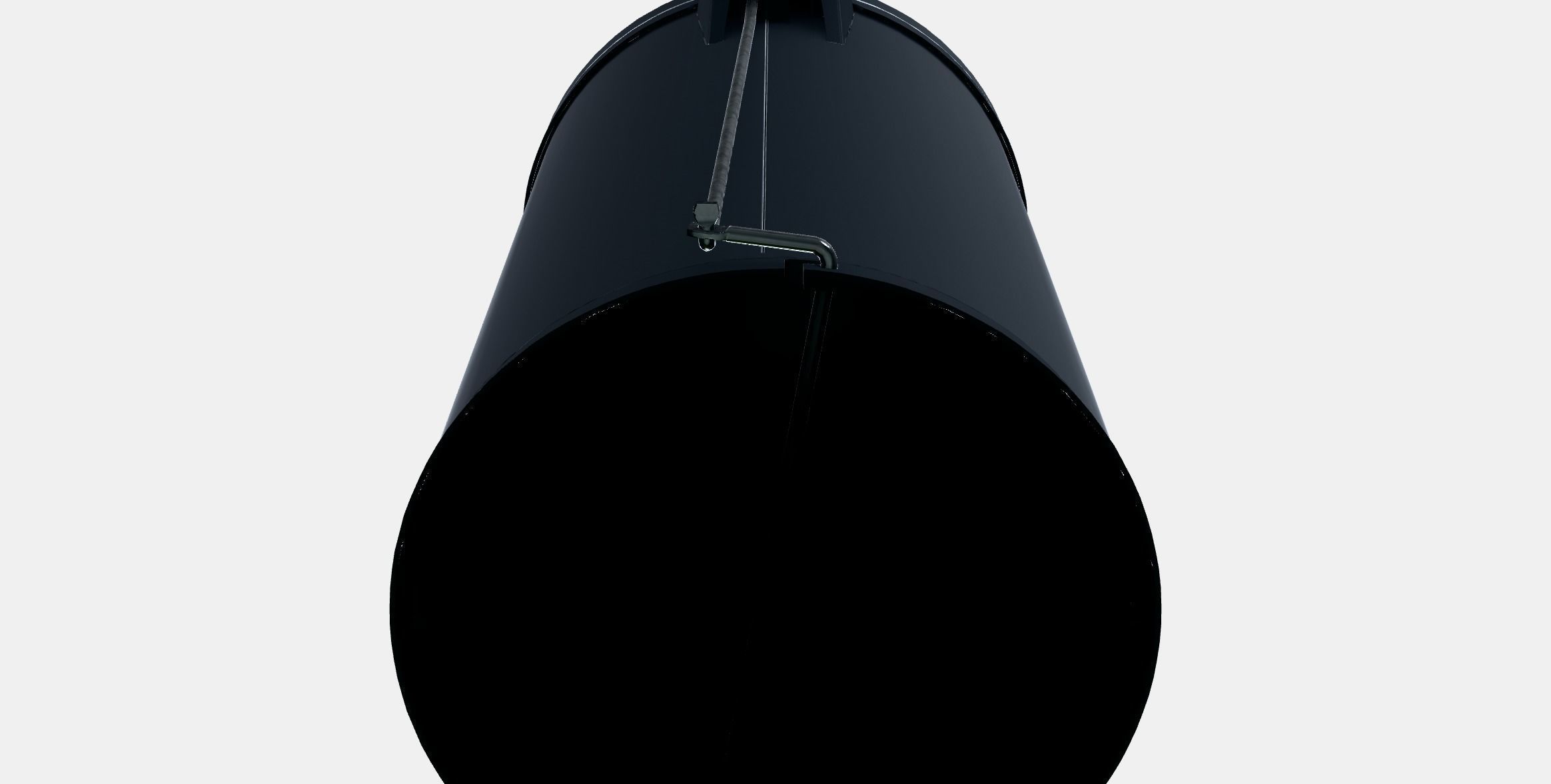 SNORPA Pedal bin Low-poly 3D model_7