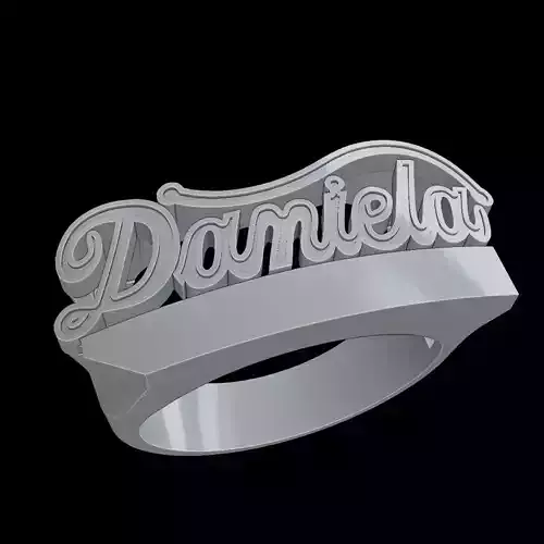 Anillo Nombre Daniela