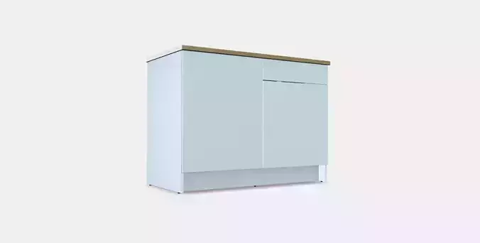 KNOXHULT Base cabinet with doors and drawer