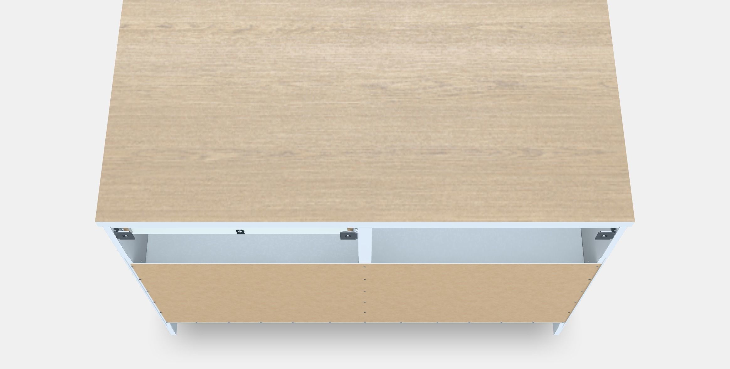 KNOXHULT Base cabinet with doors and drawer Low-poly 3D model_7