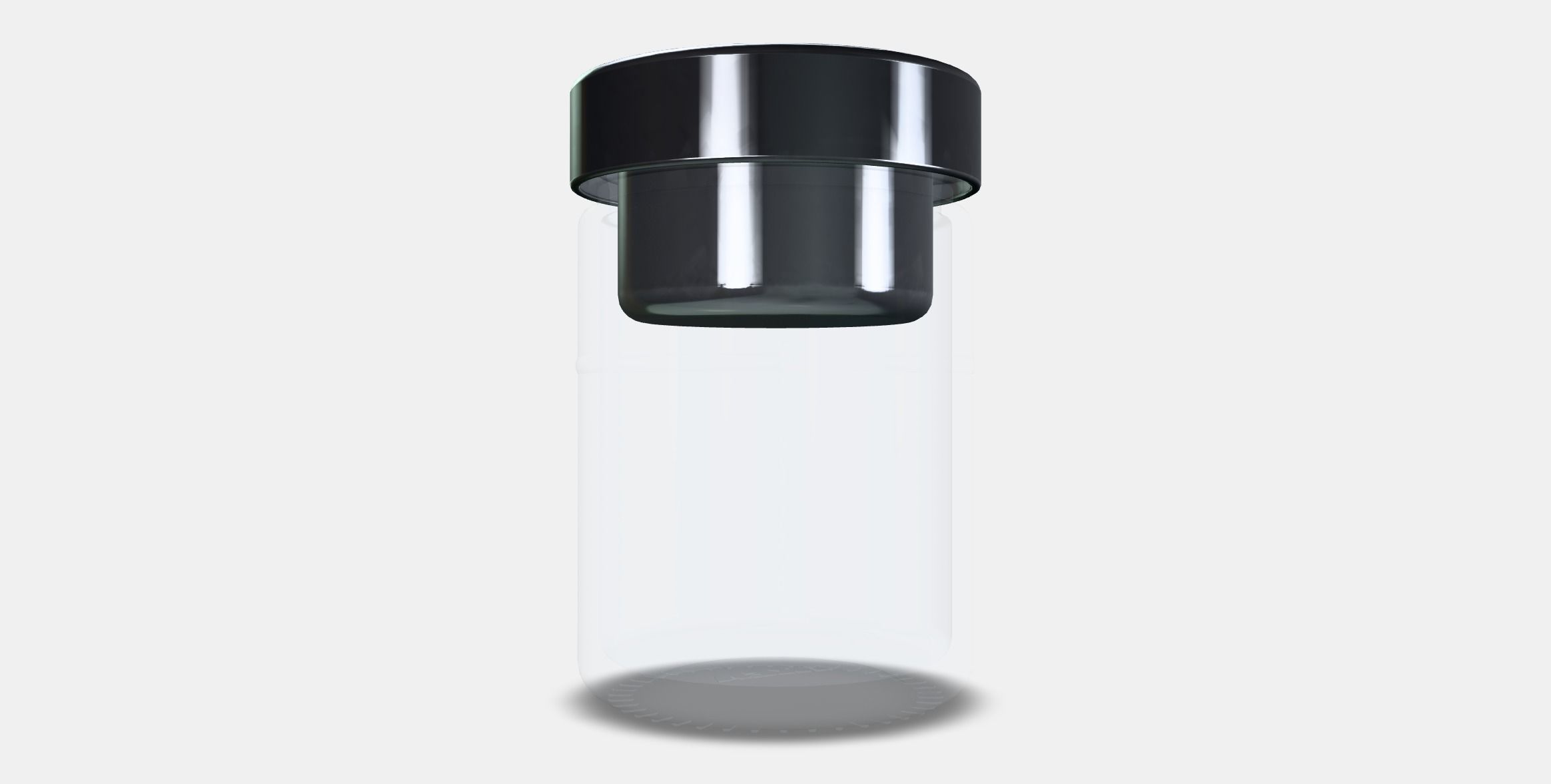 DAGKLAR Jar with insert Low-poly 3D model_16