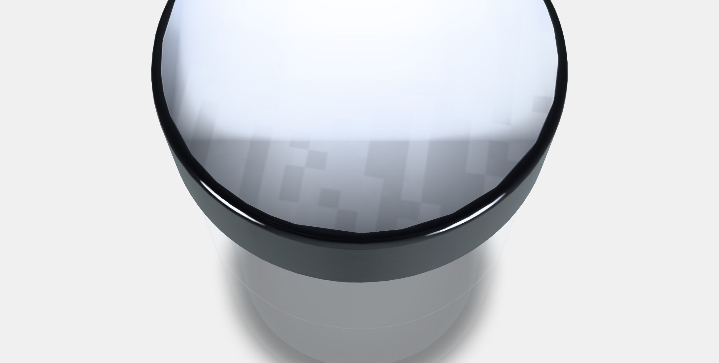 DAGKLAR Jar with insert Low-poly 3D model_4