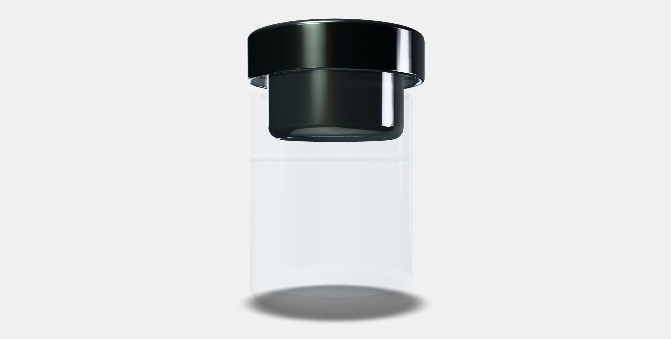 DAGKLAR Jar with insert Low-poly 3D model_12