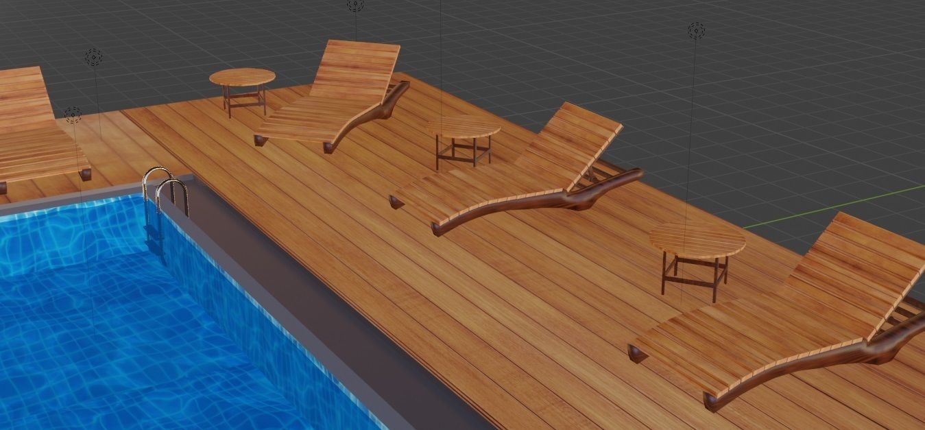 Blender Eevee Modern House 3D Model With Interior 3D model_21