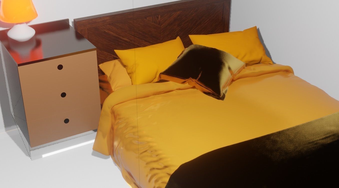 Blender Eevee Modern House 3D Model With Interior 3D model_13