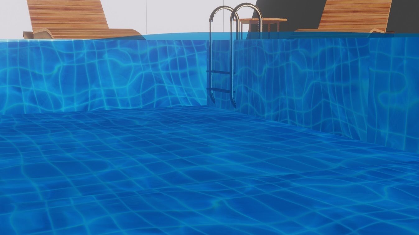 Blender Eevee Modern House 3D Model With Interior 3D model_23