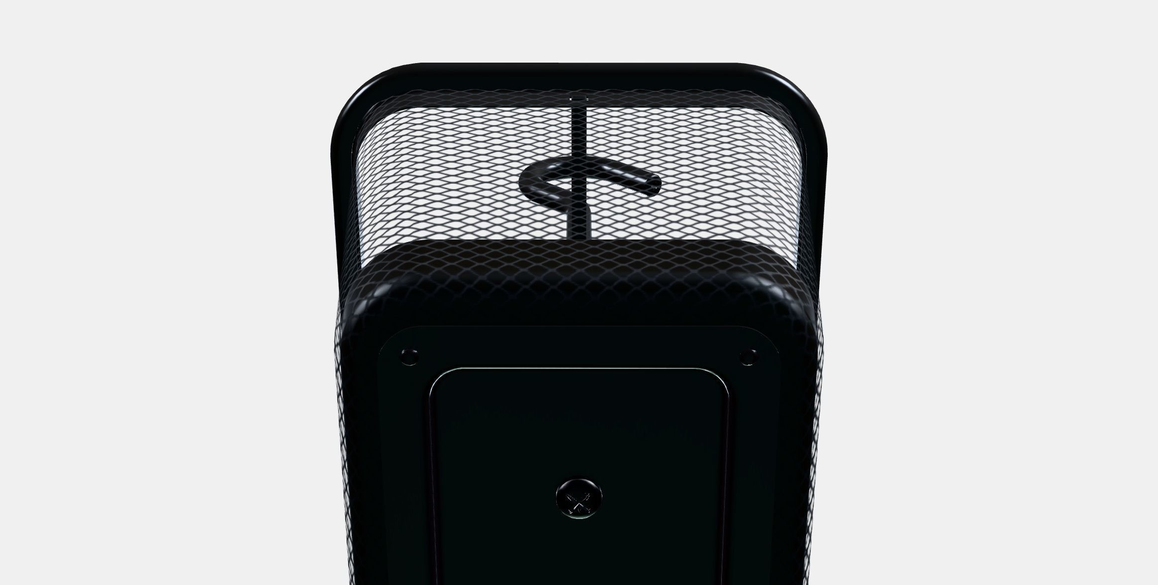 UPPDATERA Cutlery caddy Low-poly 3D model_8