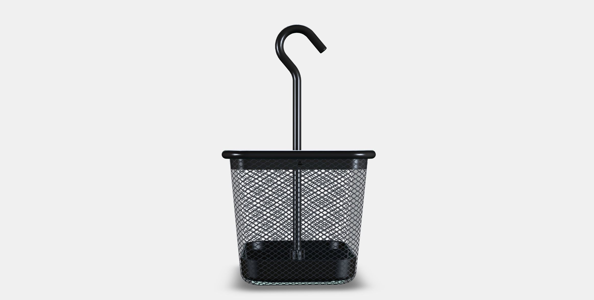 UPPDATERA Cutlery caddy Low-poly 3D model_14