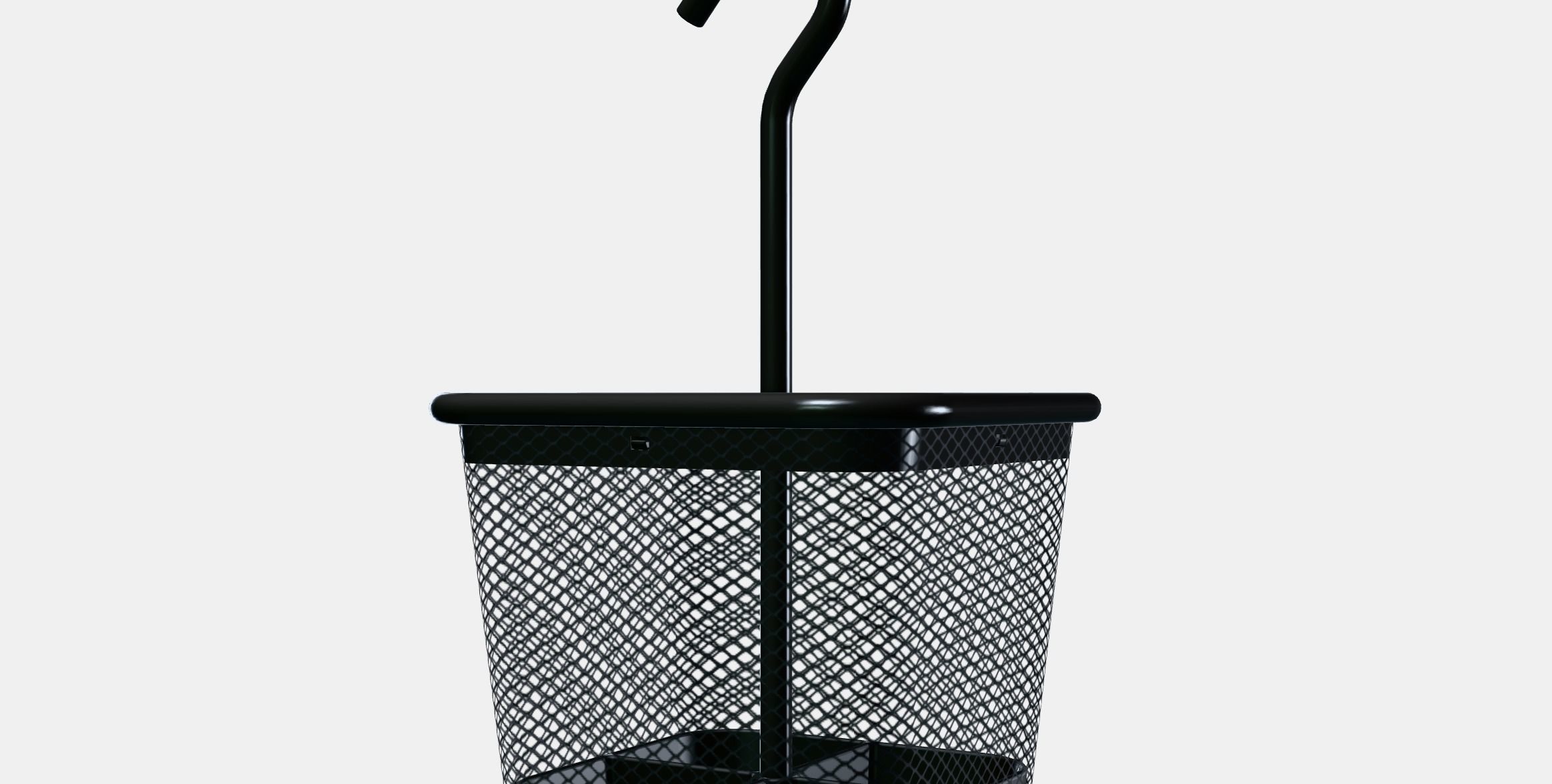 UPPDATERA Cutlery caddy Low-poly 3D model_13