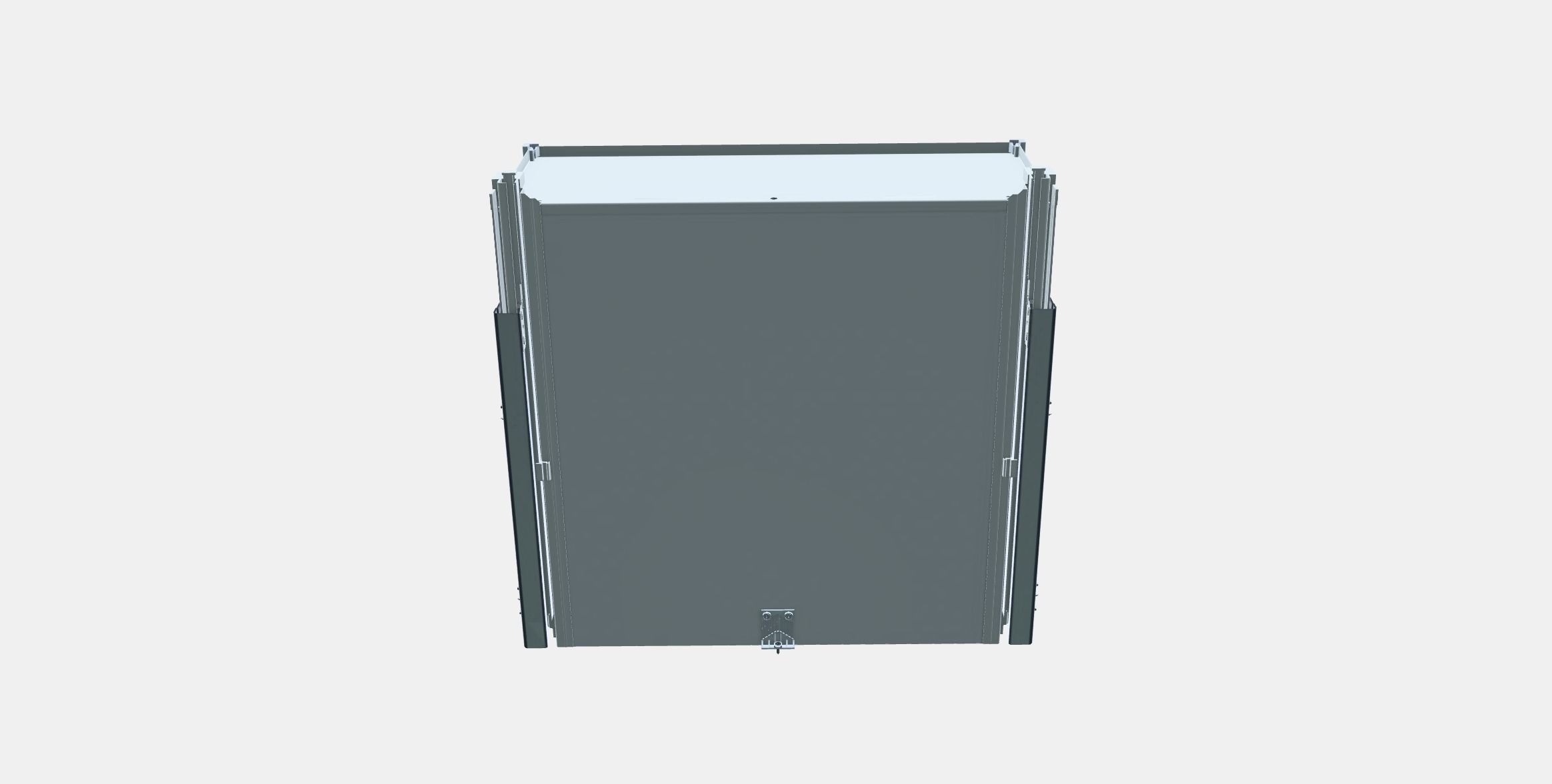 MAXIMERA Drawer high 1 Low-poly 3D model_8