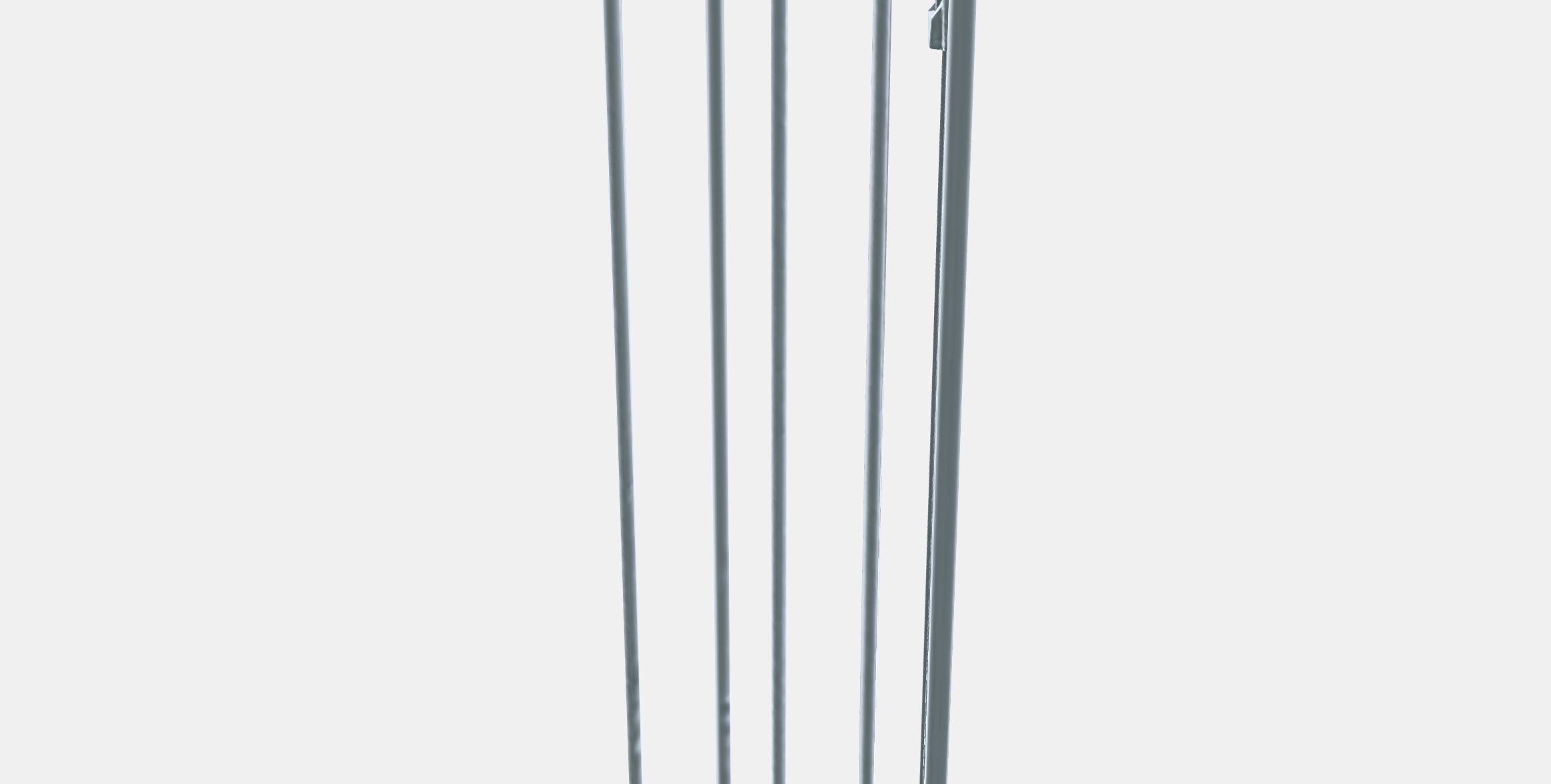 UTRUSTA Towel rail Low-poly 3D model_8