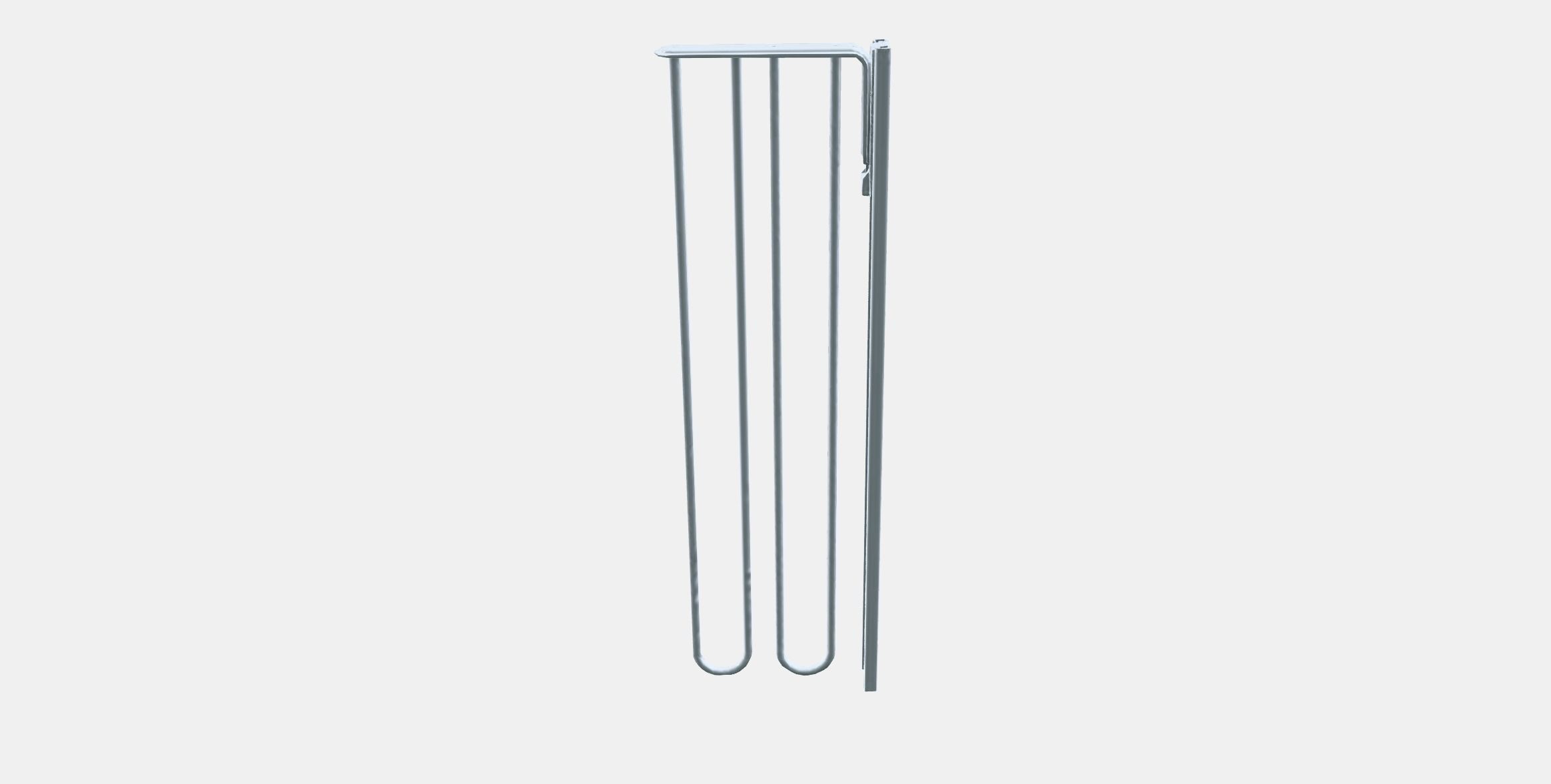 UTRUSTA Towel rail Low-poly 3D model_7