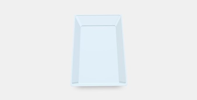 UPDATE Utensil tray 2 Low-poly 3D model