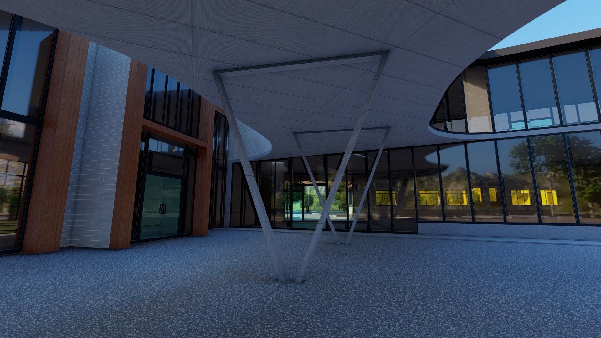School-University High School 3D model_24