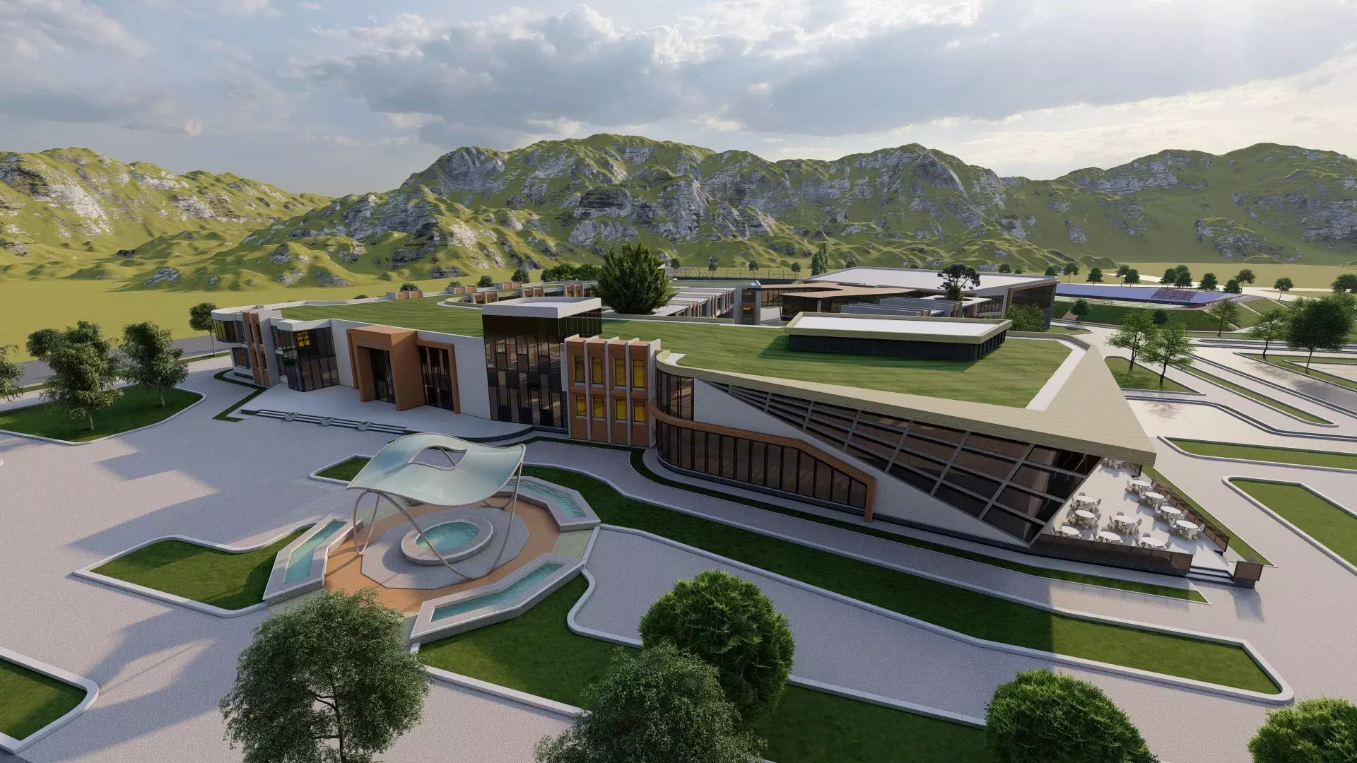 School-University High School 3D model_0