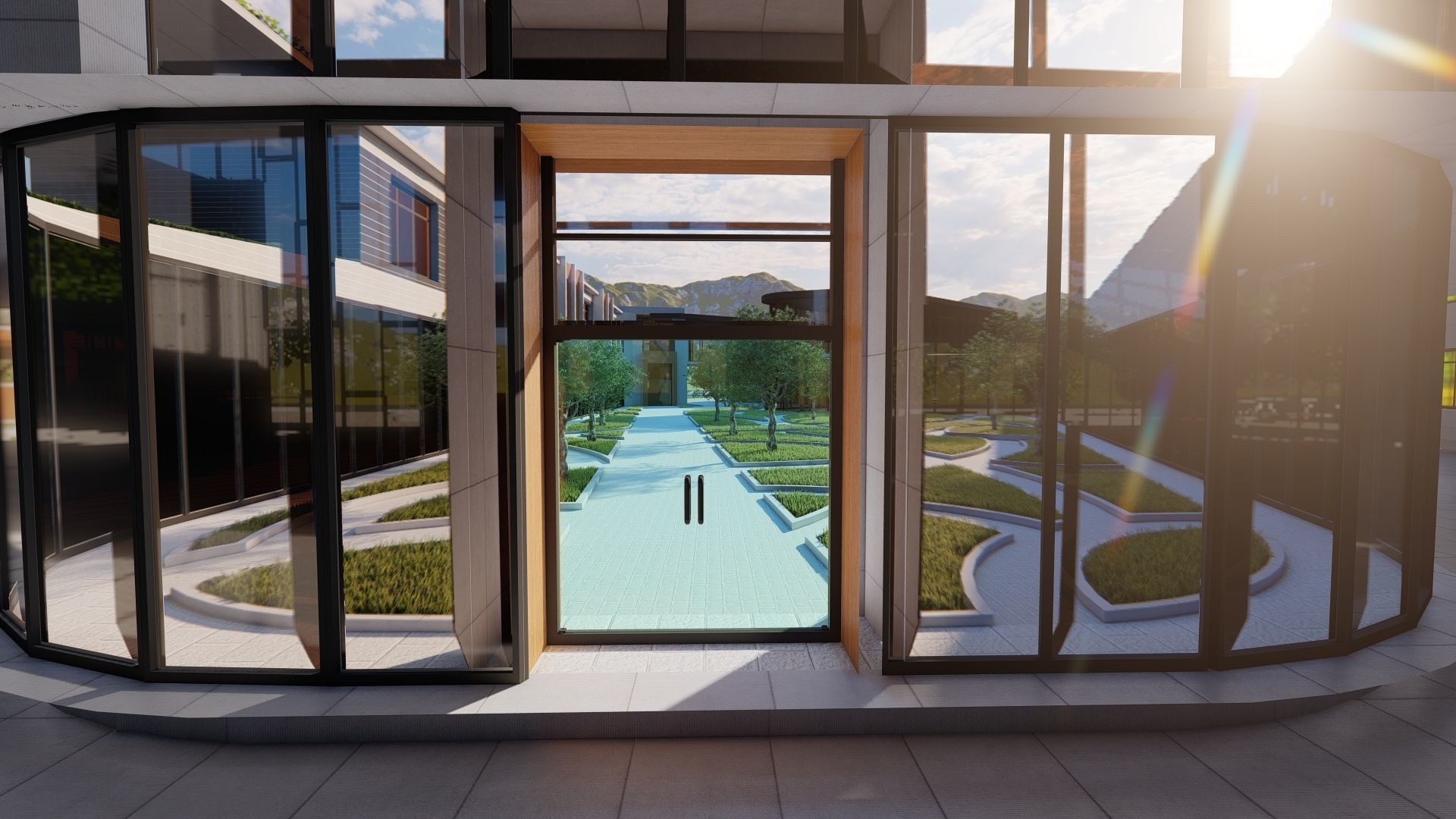 School-University High School 3D model_22