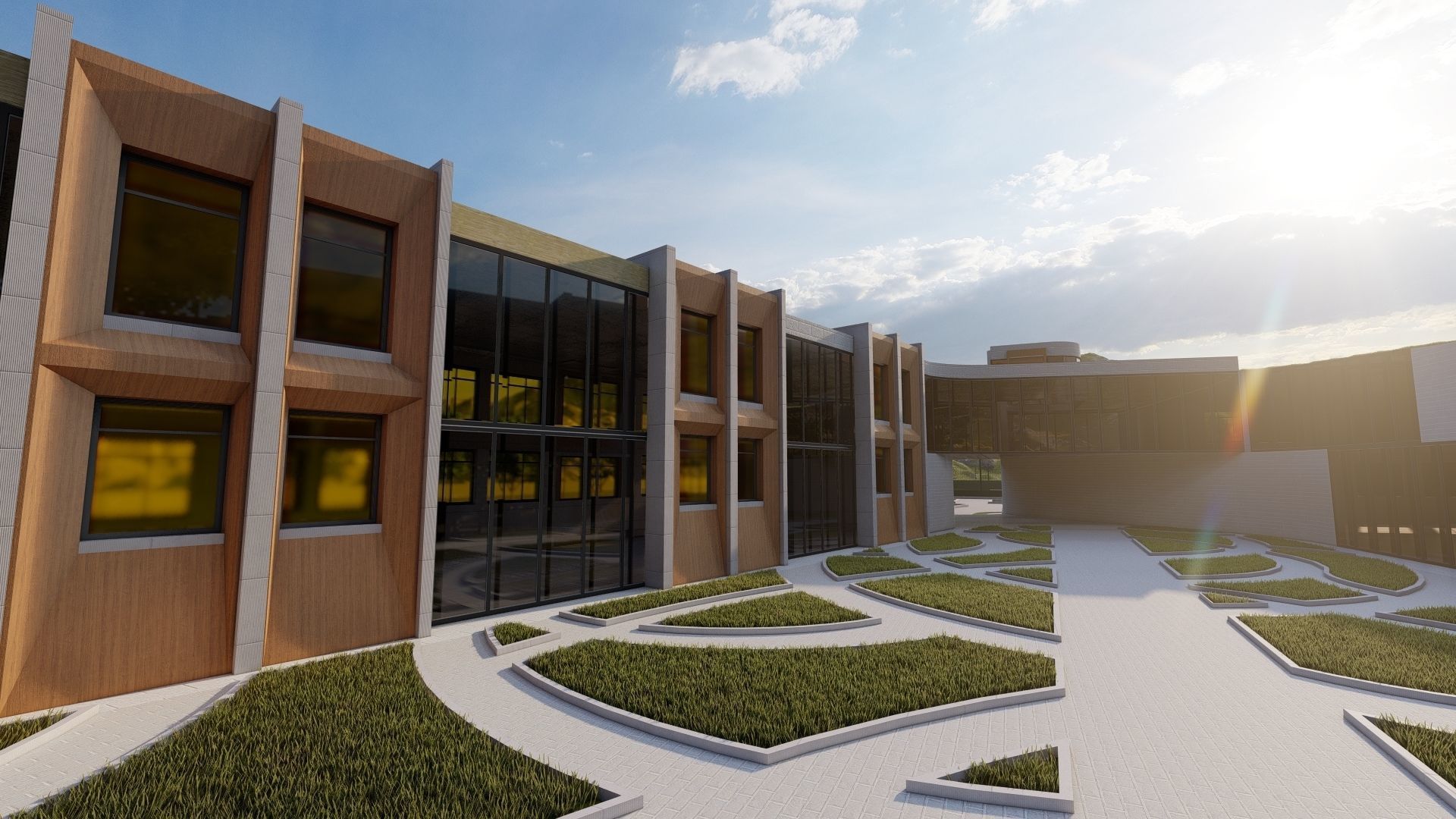 School-University High School 3D model_20