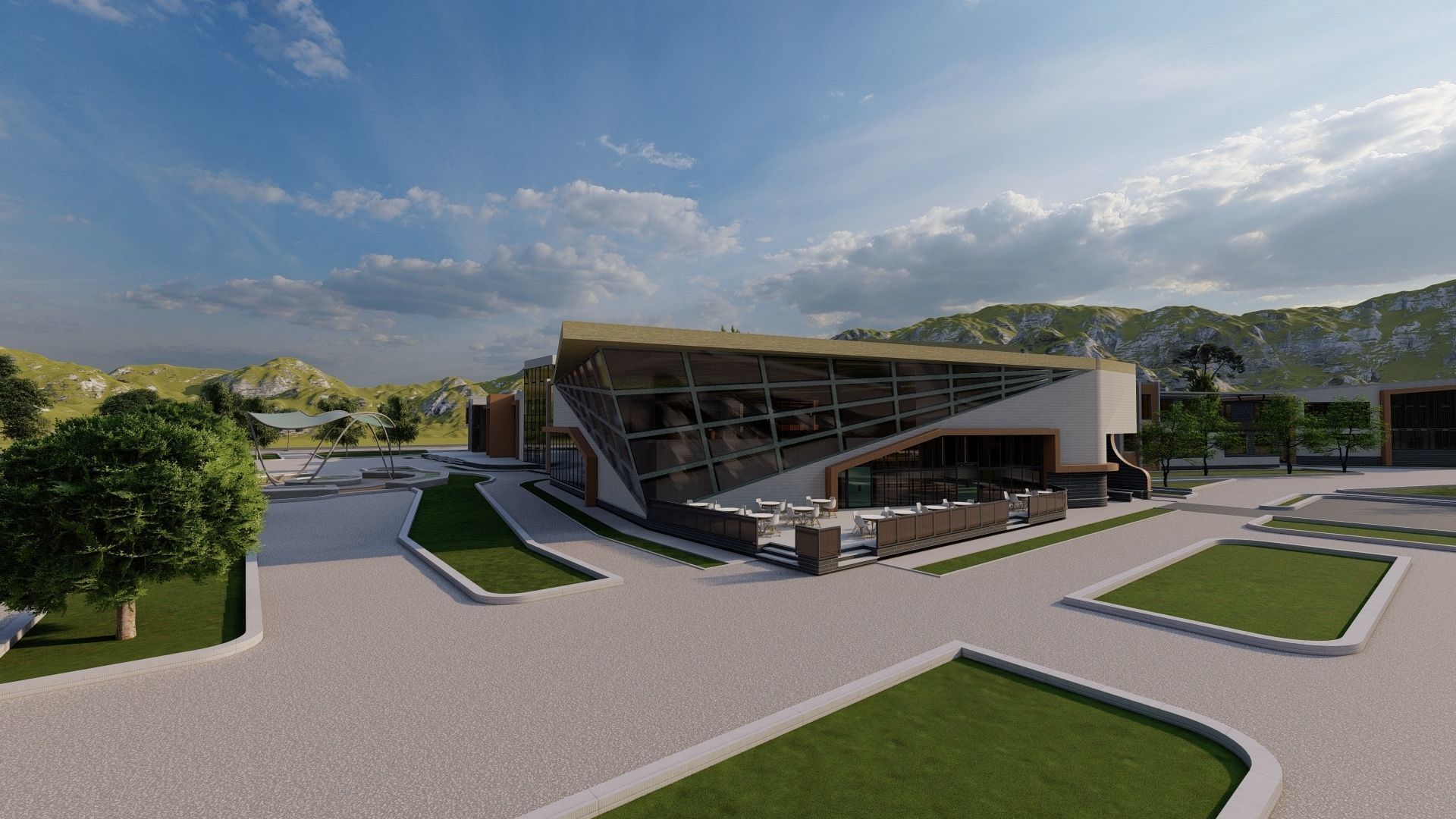 School-University High School 3D model_7