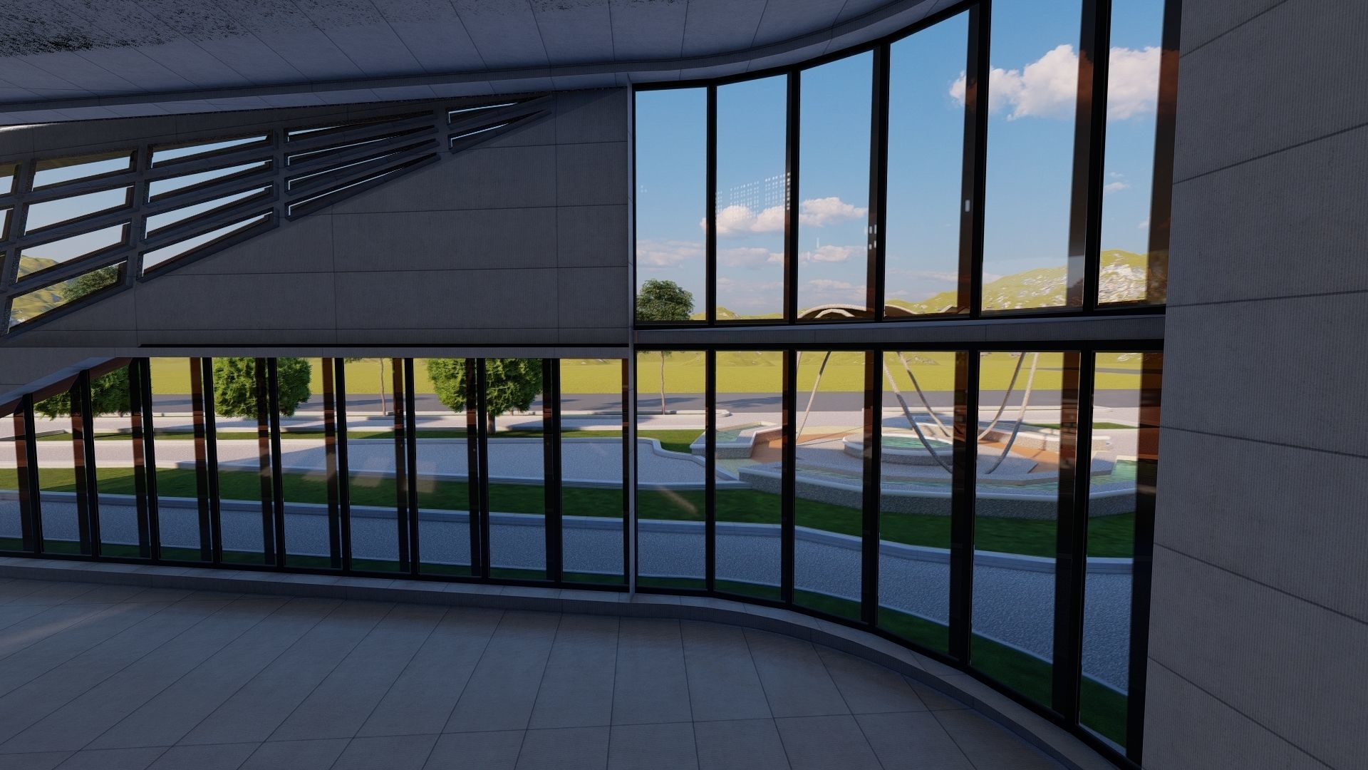 School-University High School 3D model_21