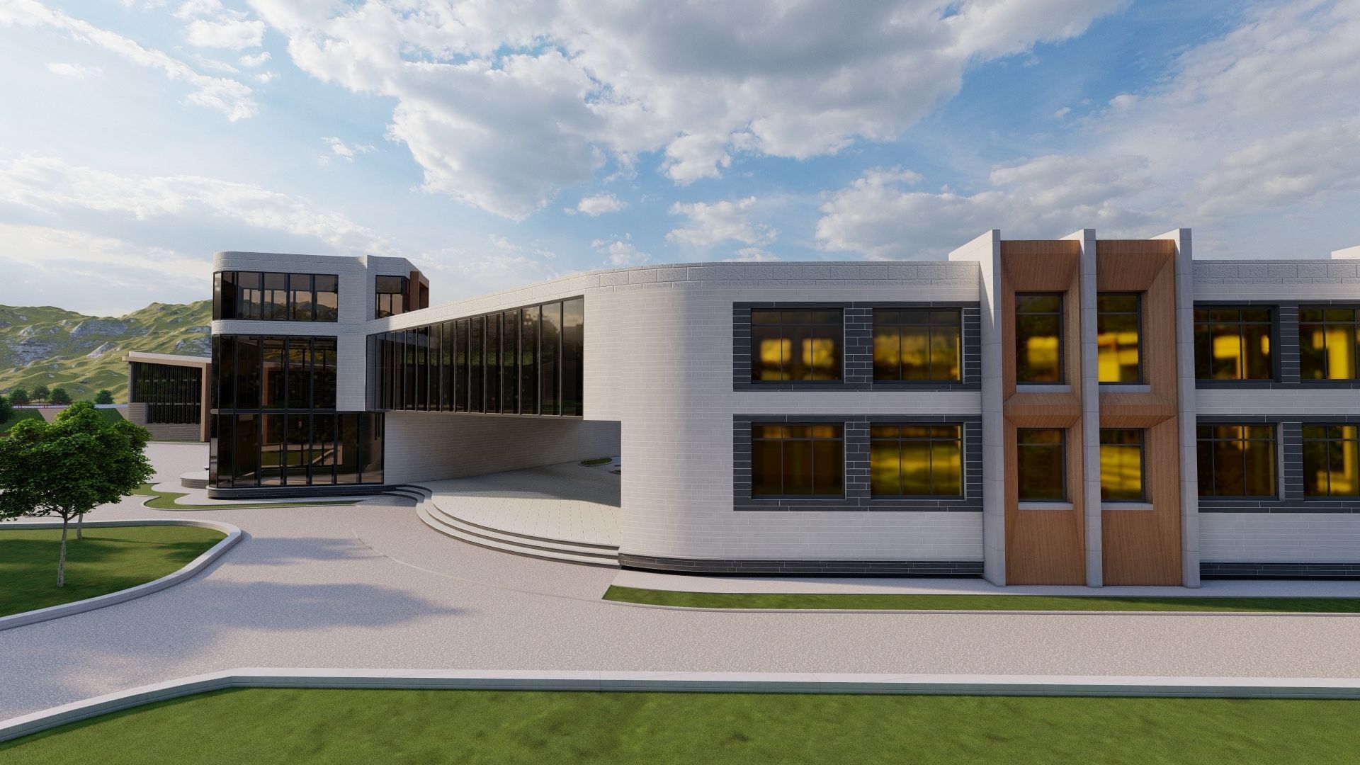 School-University High School 3D model_14
