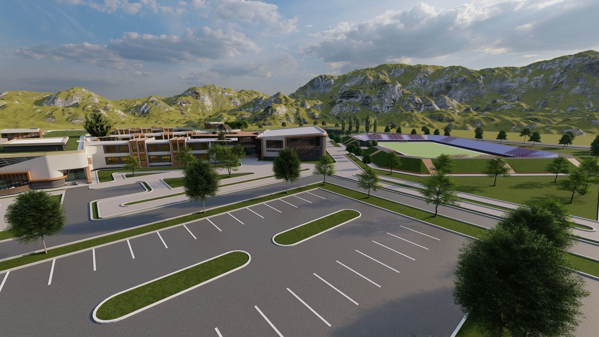 School-University High School 3D model_18