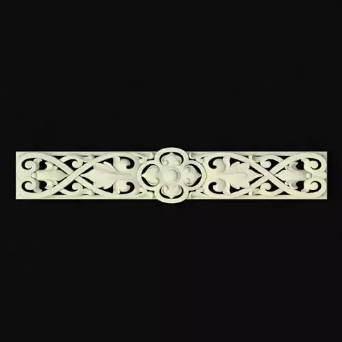 Central decor ornament for furniture