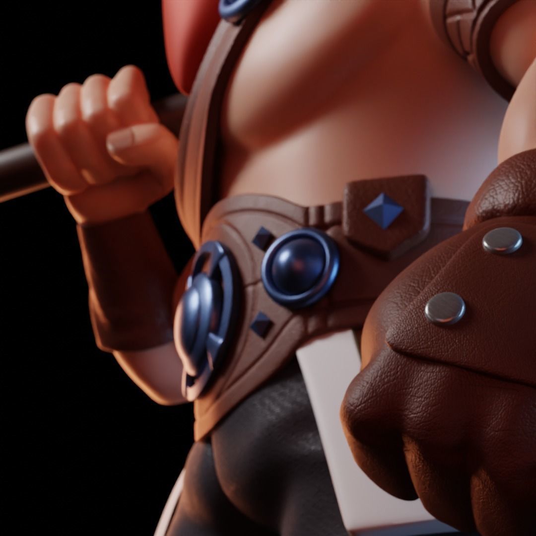  Viking Art Toy 3D model_2