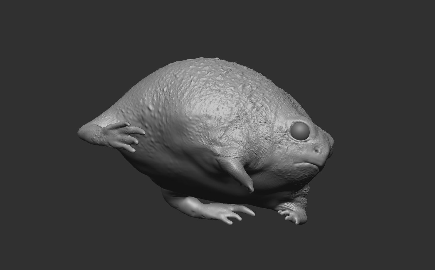 Rainfrog stl 3d modeling file for printing 3D print model_3