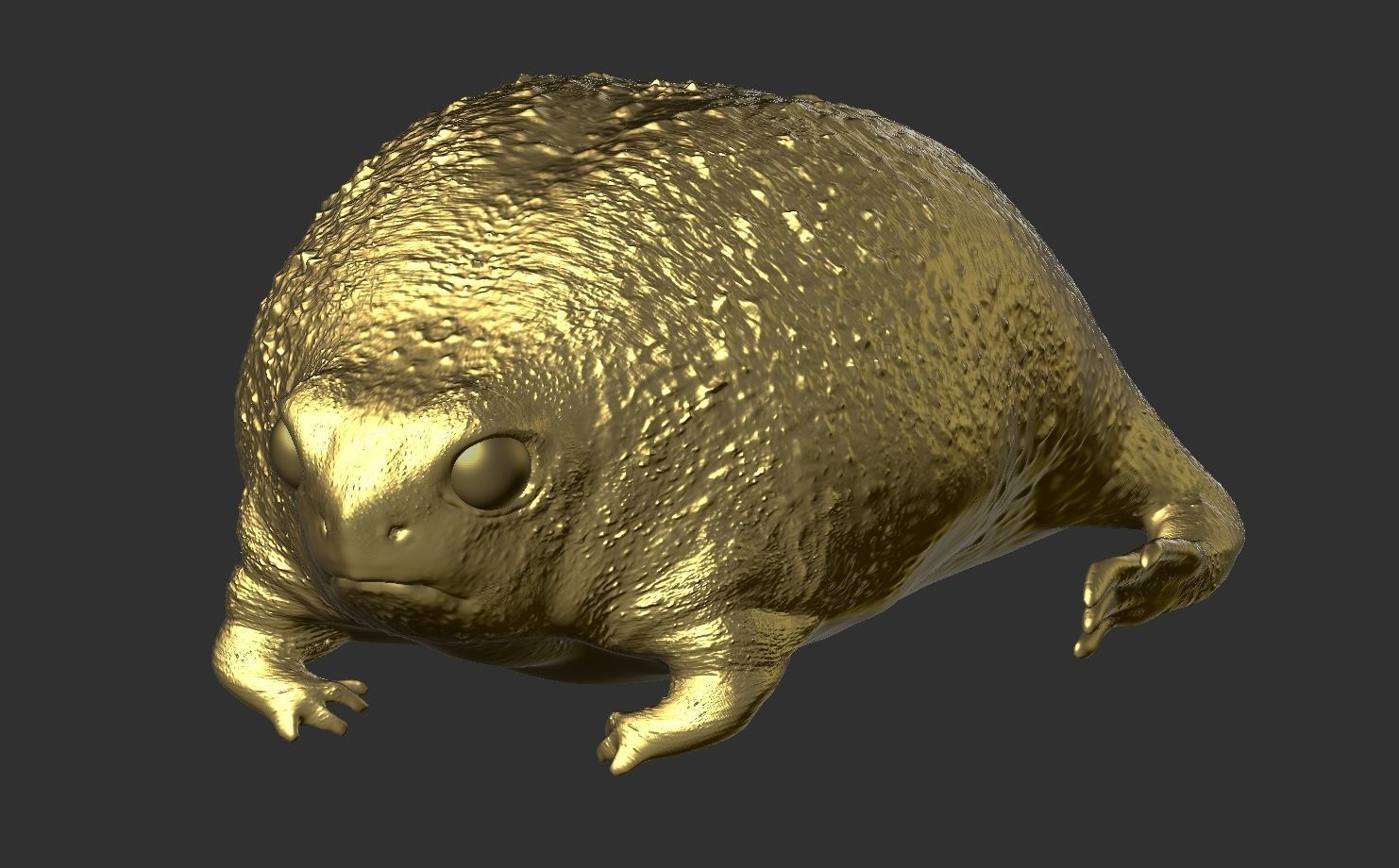 Rainfrog stl 3d modeling file for printing 3D print model_5