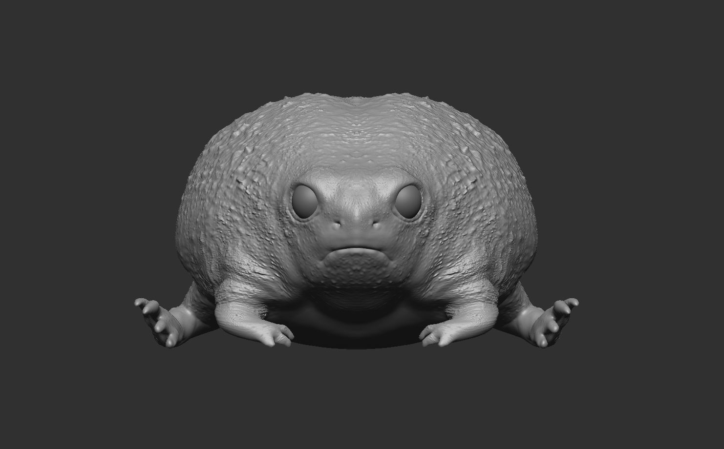 Rainfrog stl 3d modeling file for printing 3D print model_1