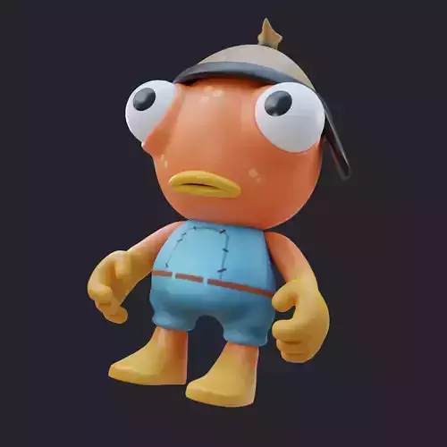 FORTNITE BACKPACK FISH FUNKO POP