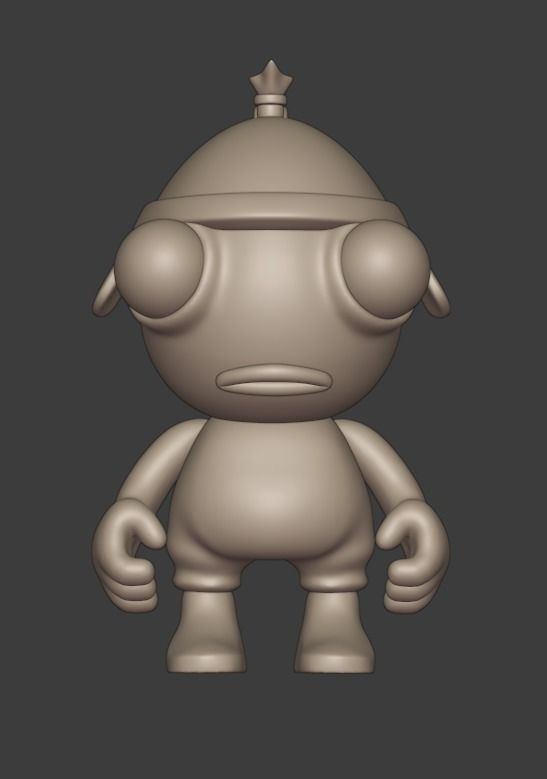 FORTNITE BACKPACK FISH FUNKO POP 3D print model_2