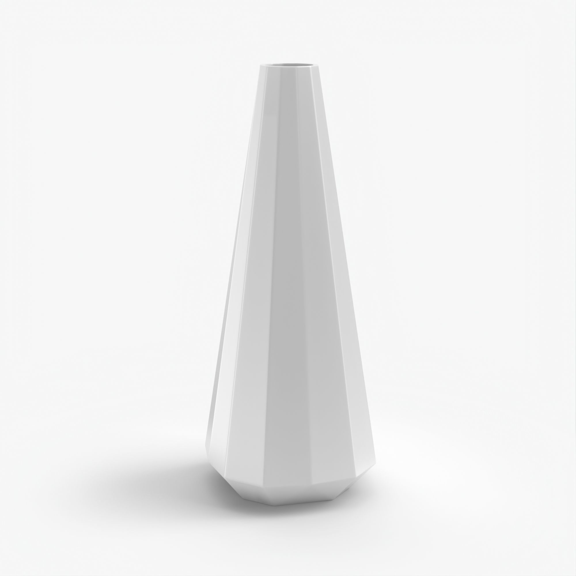 Tiffany Tapered vase 3D model_30