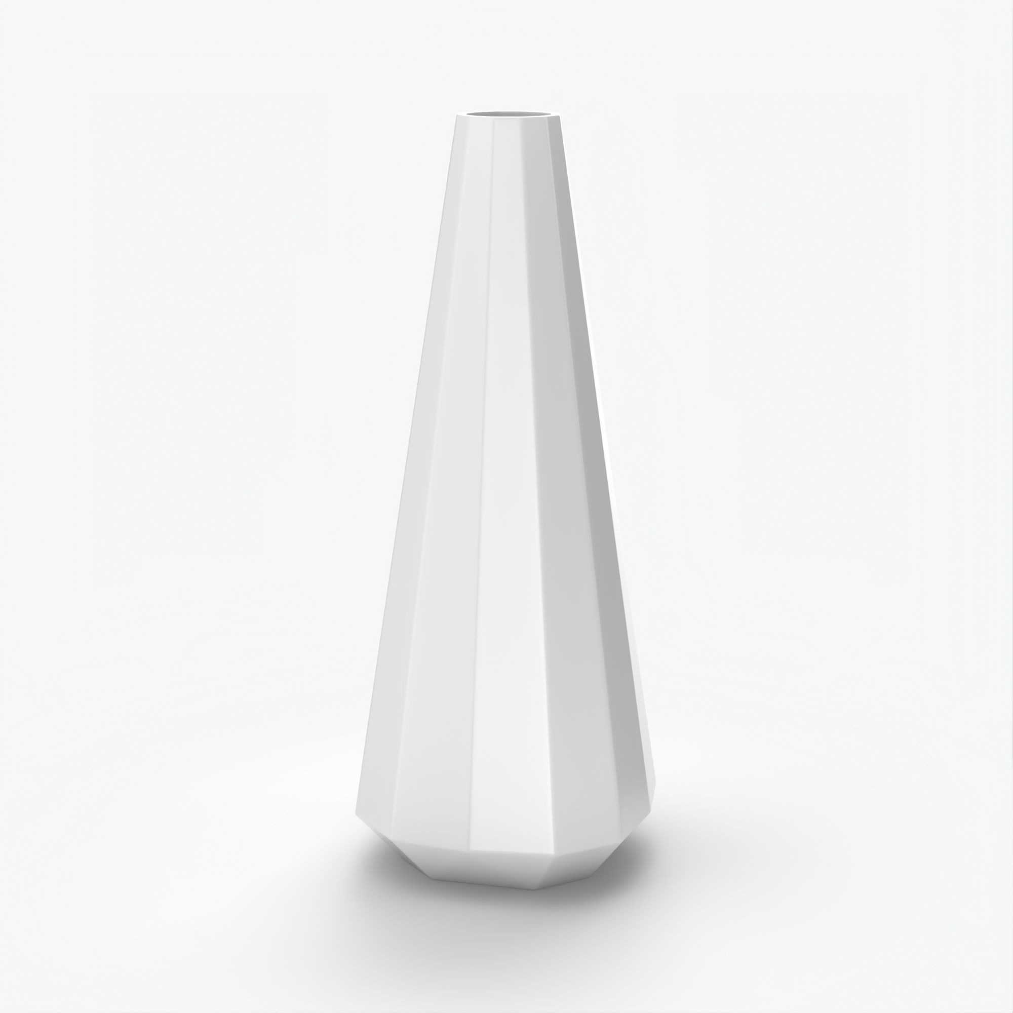 Tiffany Tapered vase 3D model_14