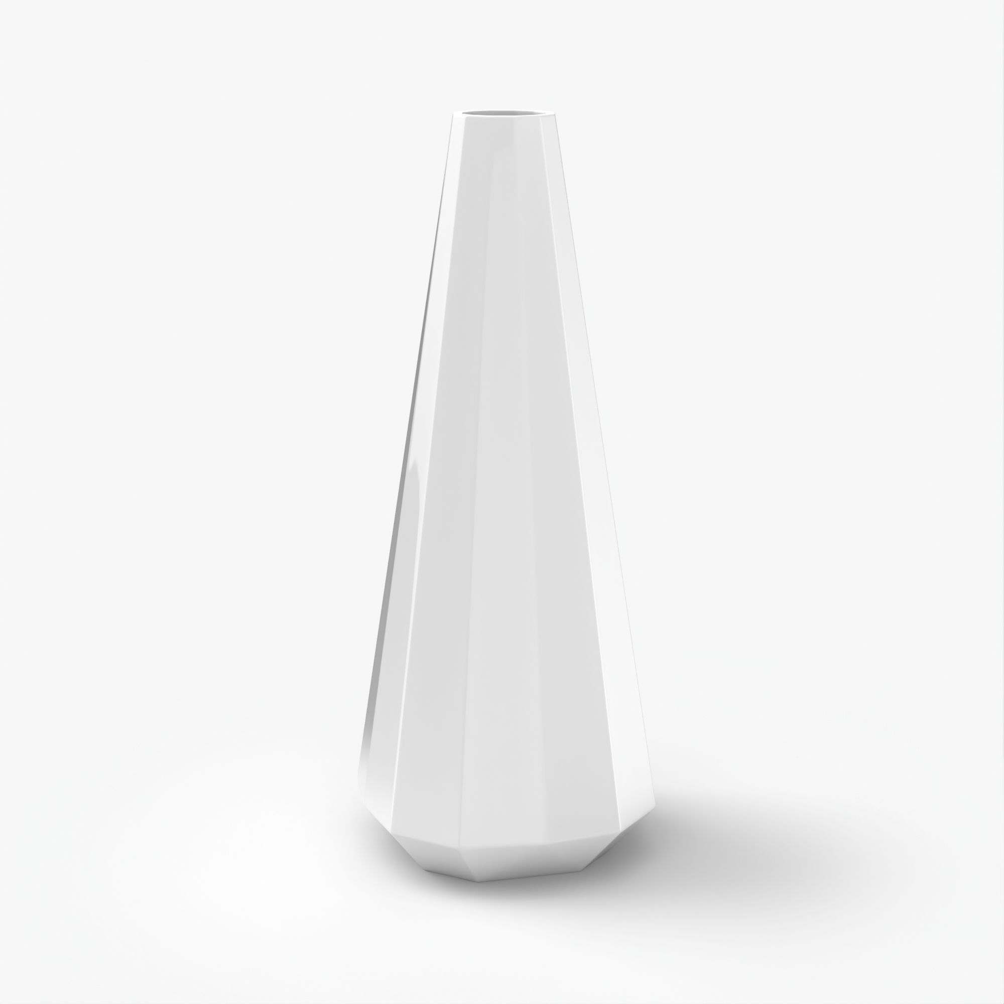 Tiffany Tapered vase 3D model_18