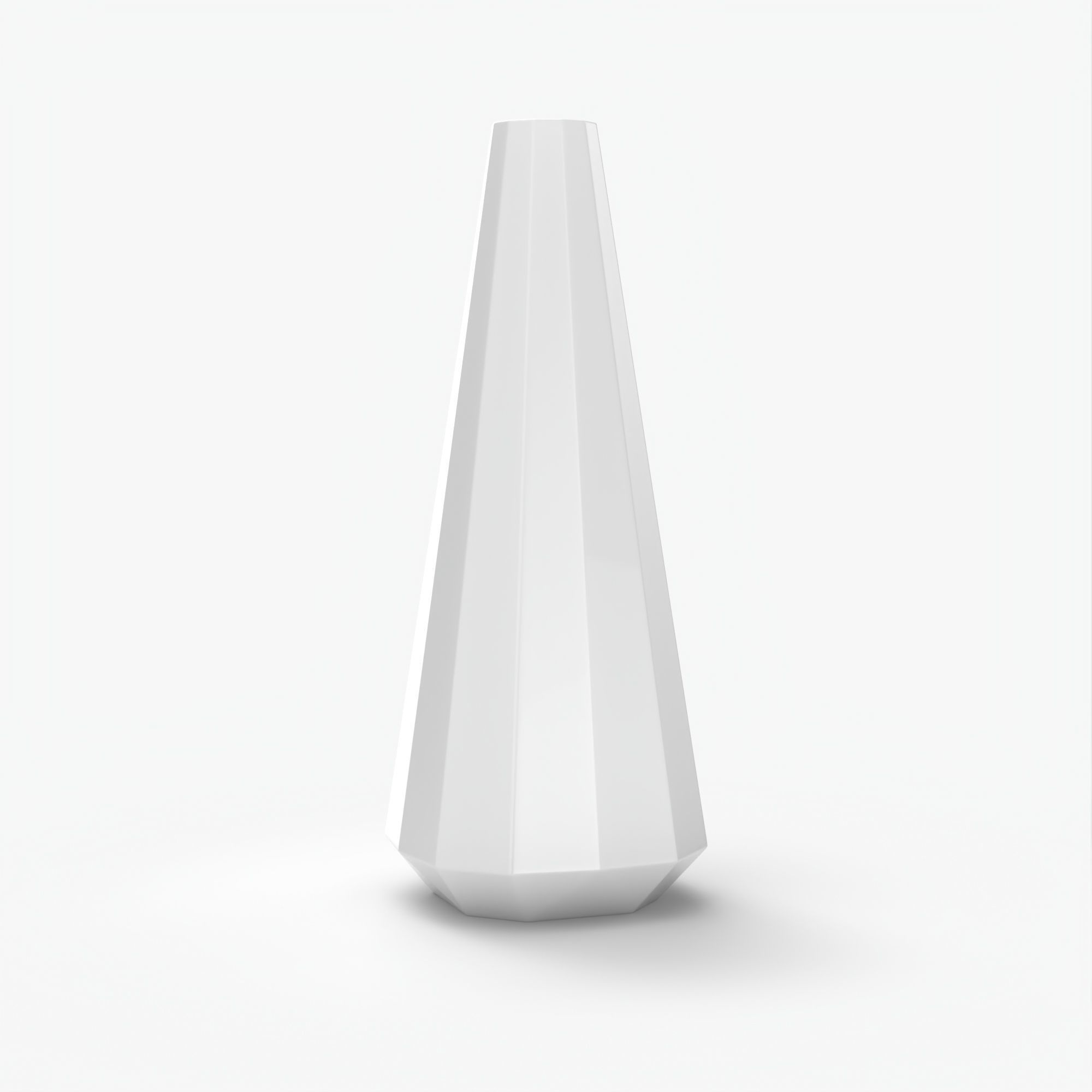 Tiffany Tapered vase 3D model_5