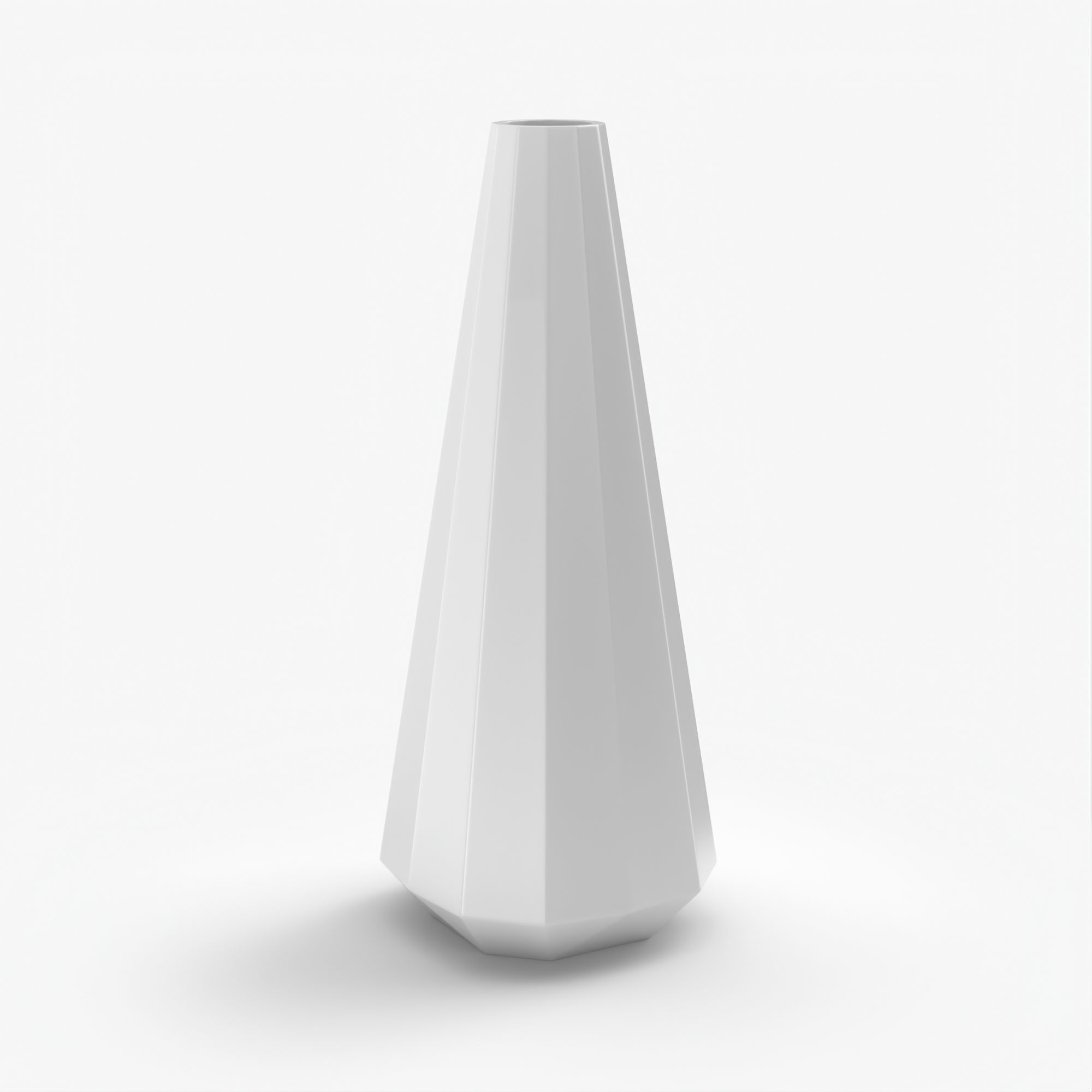 Tiffany Tapered vase 3D model_11