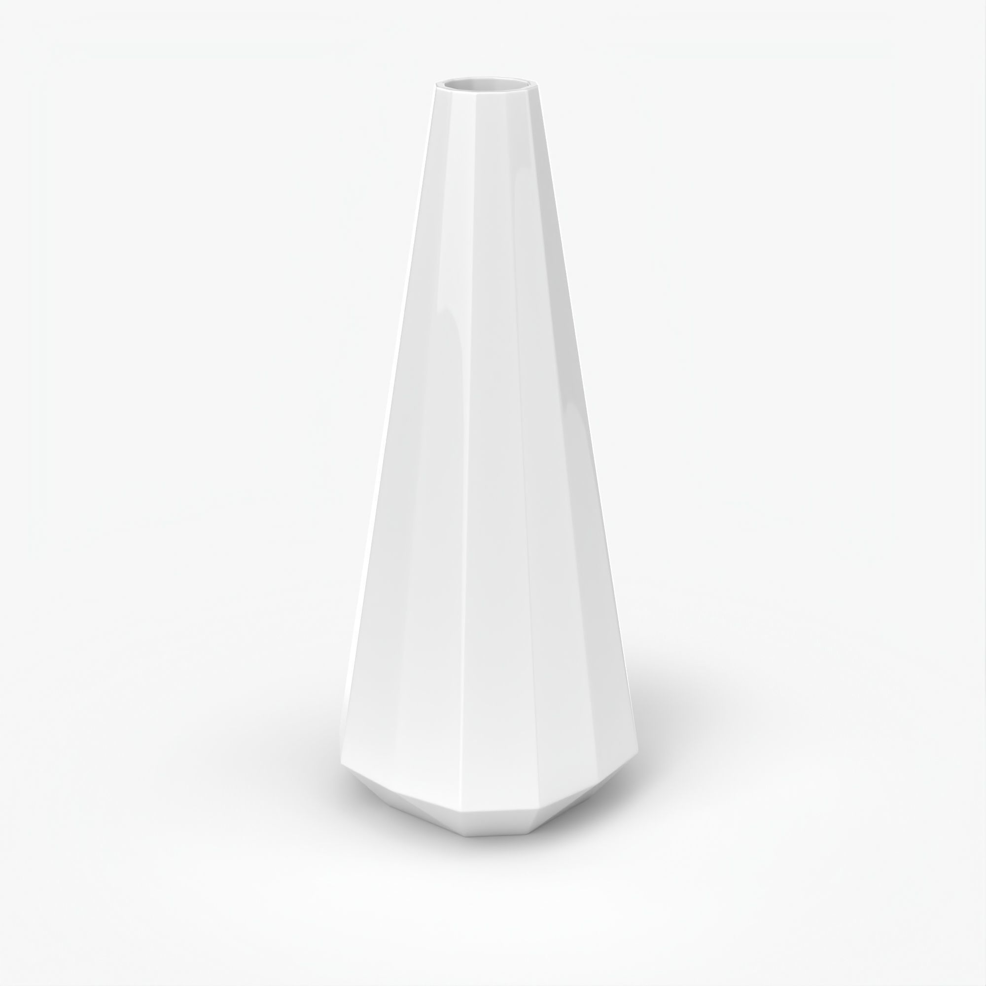 Tiffany Tapered vase 3D model_6