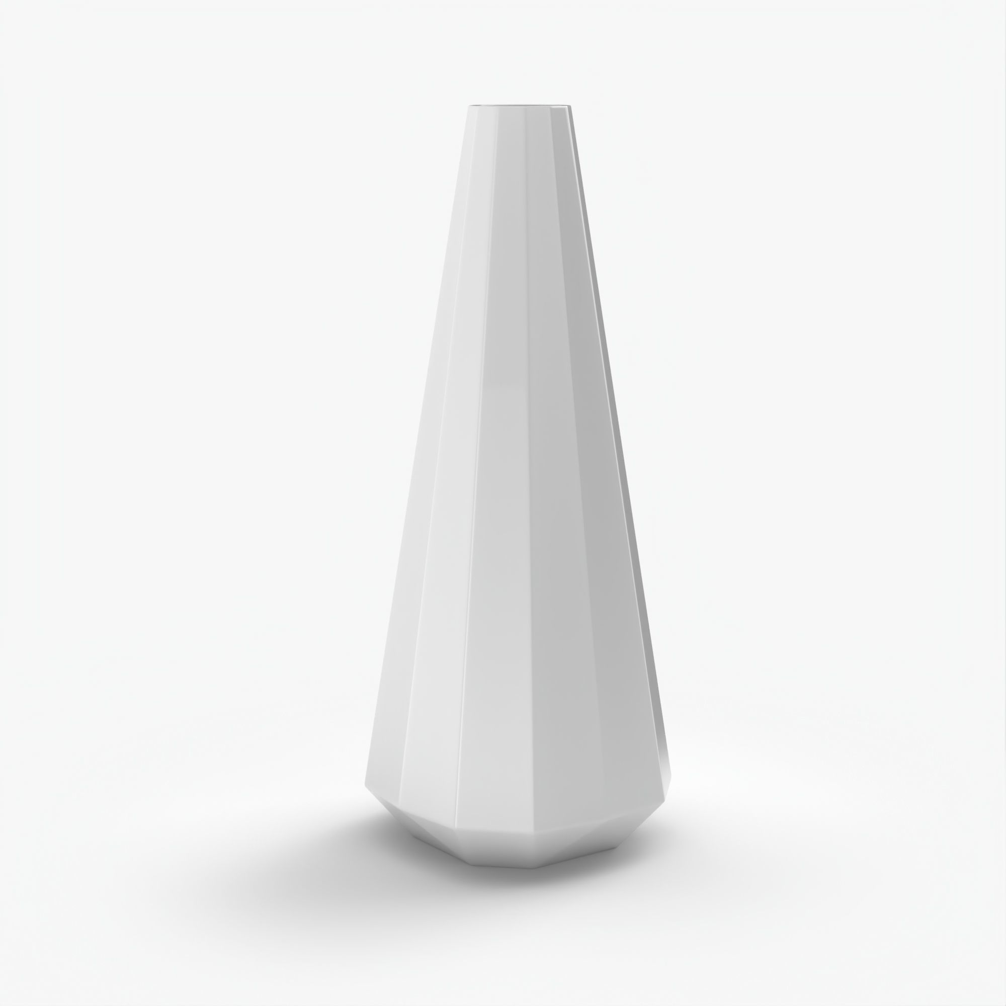 Tiffany Tapered vase 3D model_2