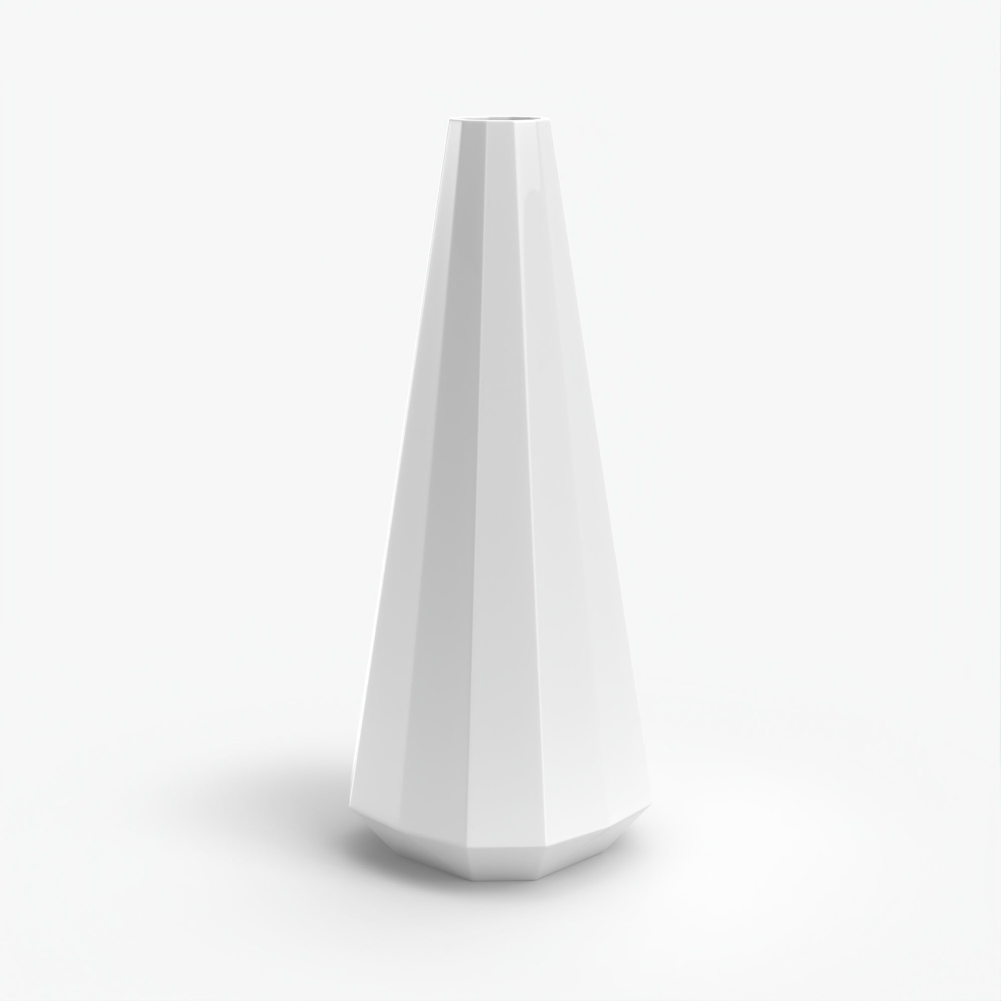 Tiffany Tapered vase 3D model_1
