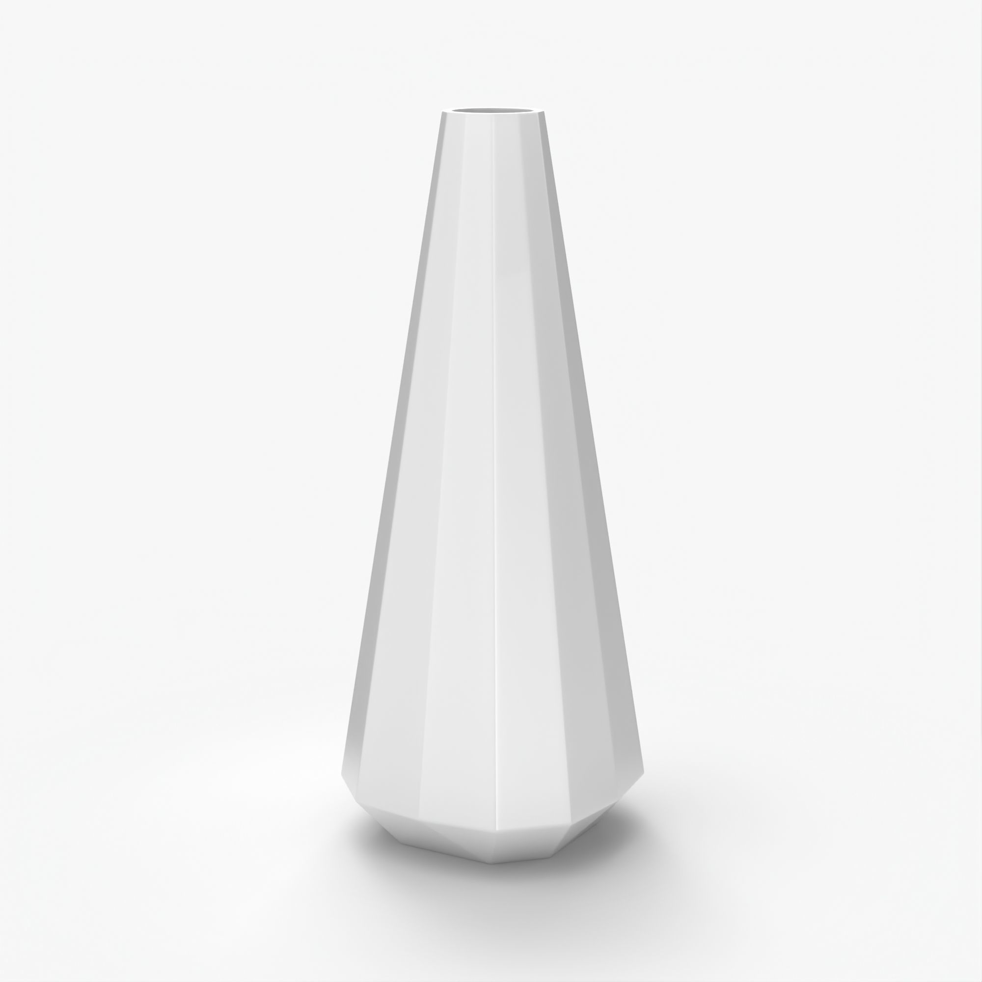 Tiffany Tapered vase 3D model_15