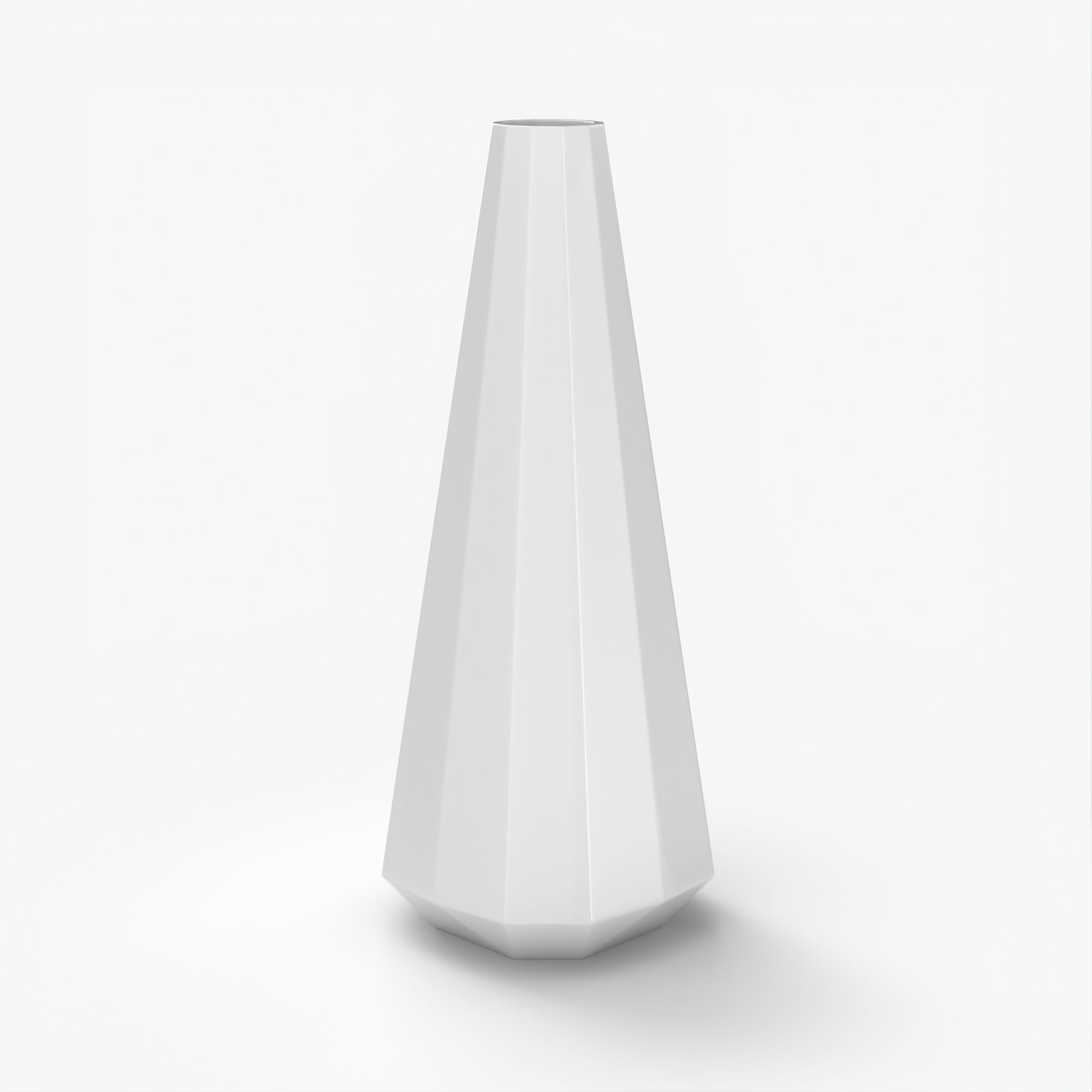 Tiffany Tapered vase 3D model_16