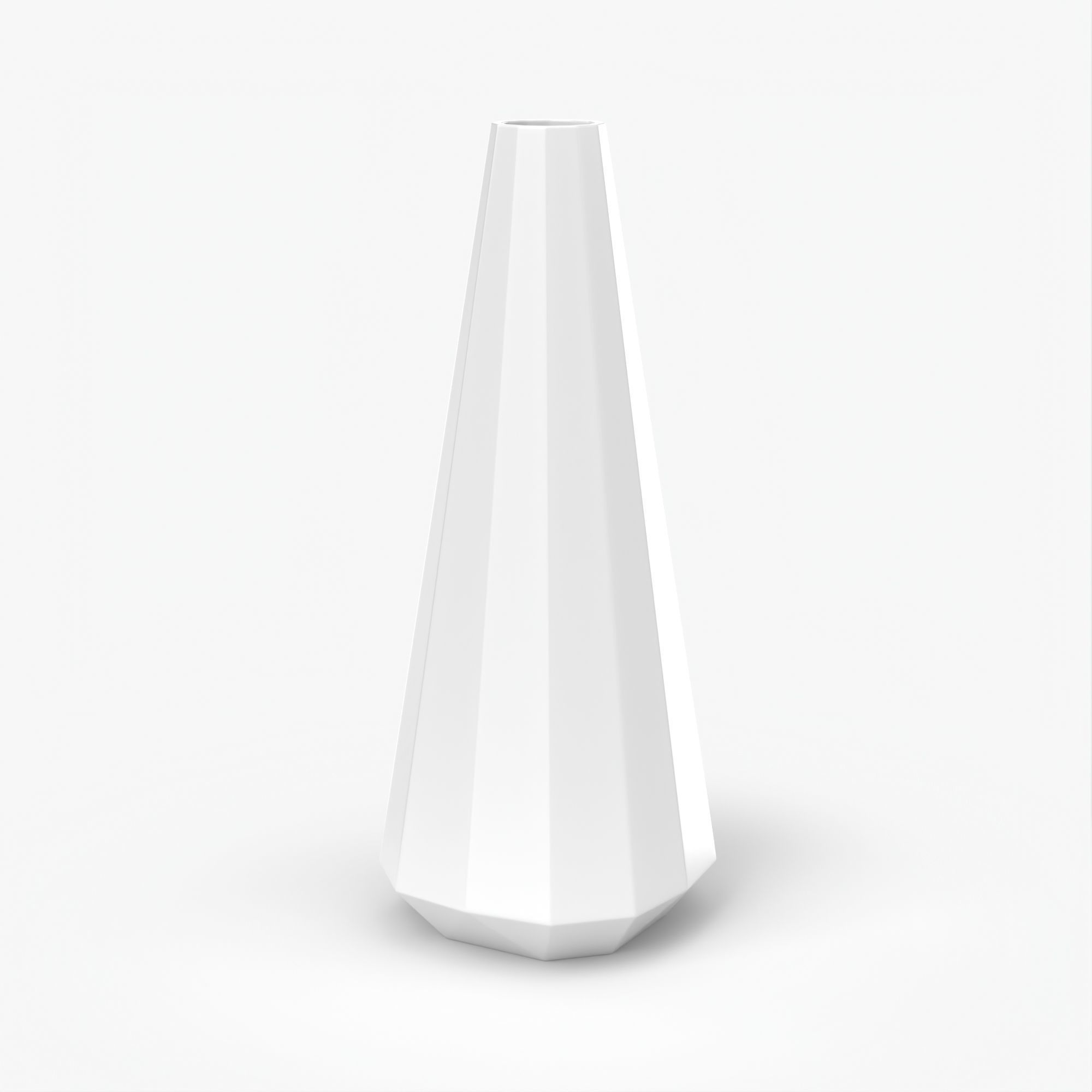 Tiffany Tapered vase 3D model_21