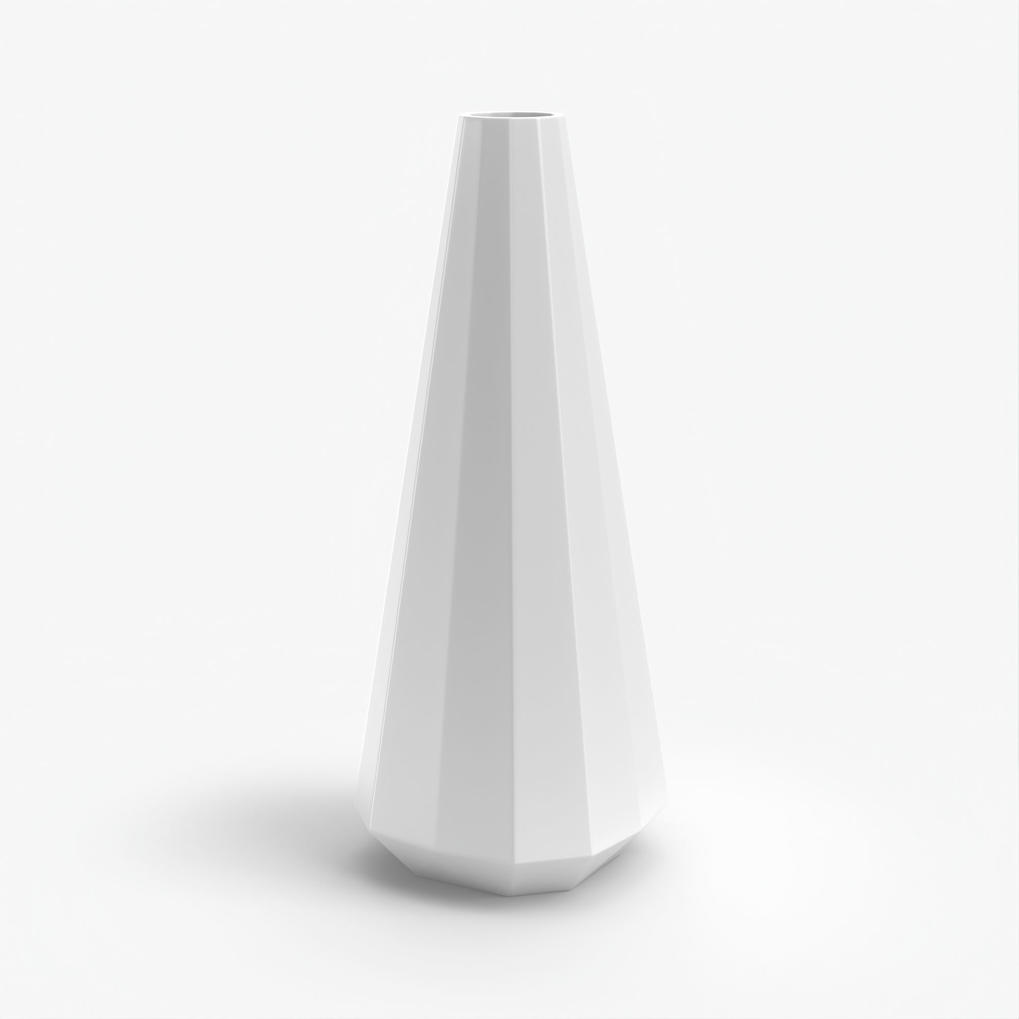 Tiffany Tapered vase 3D model_27