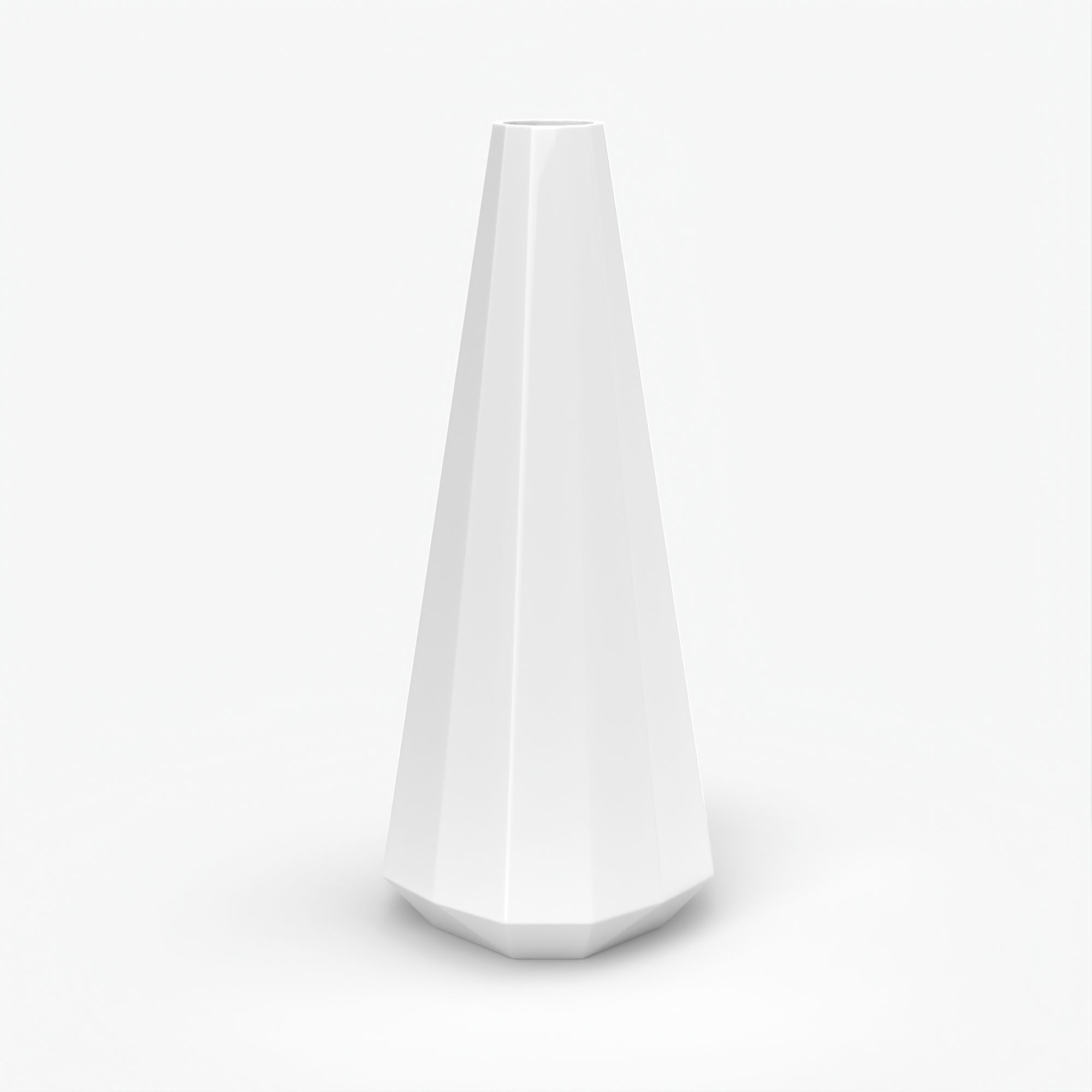 Tiffany Tapered vase 3D model_22