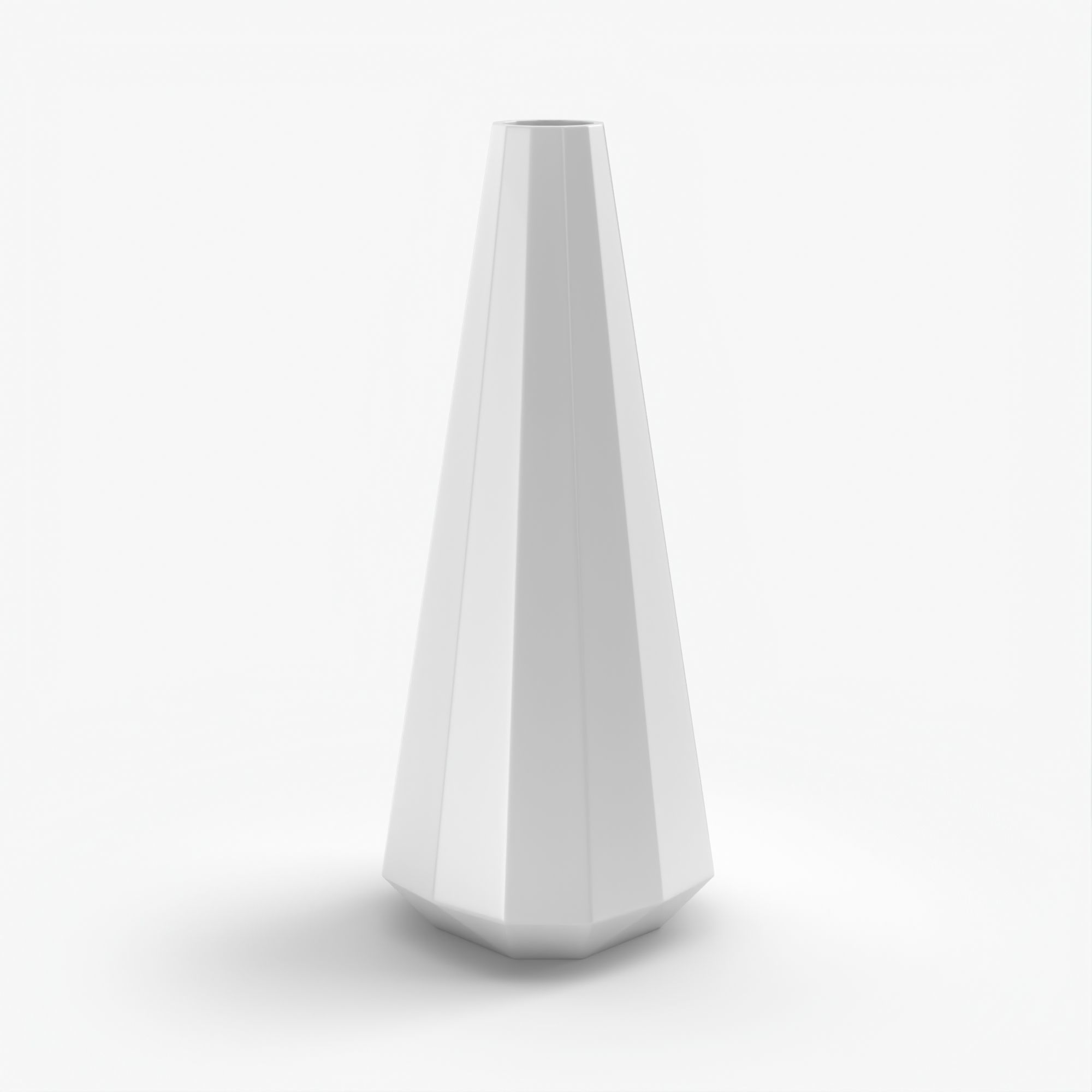 Tiffany Tapered vase 3D model_10
