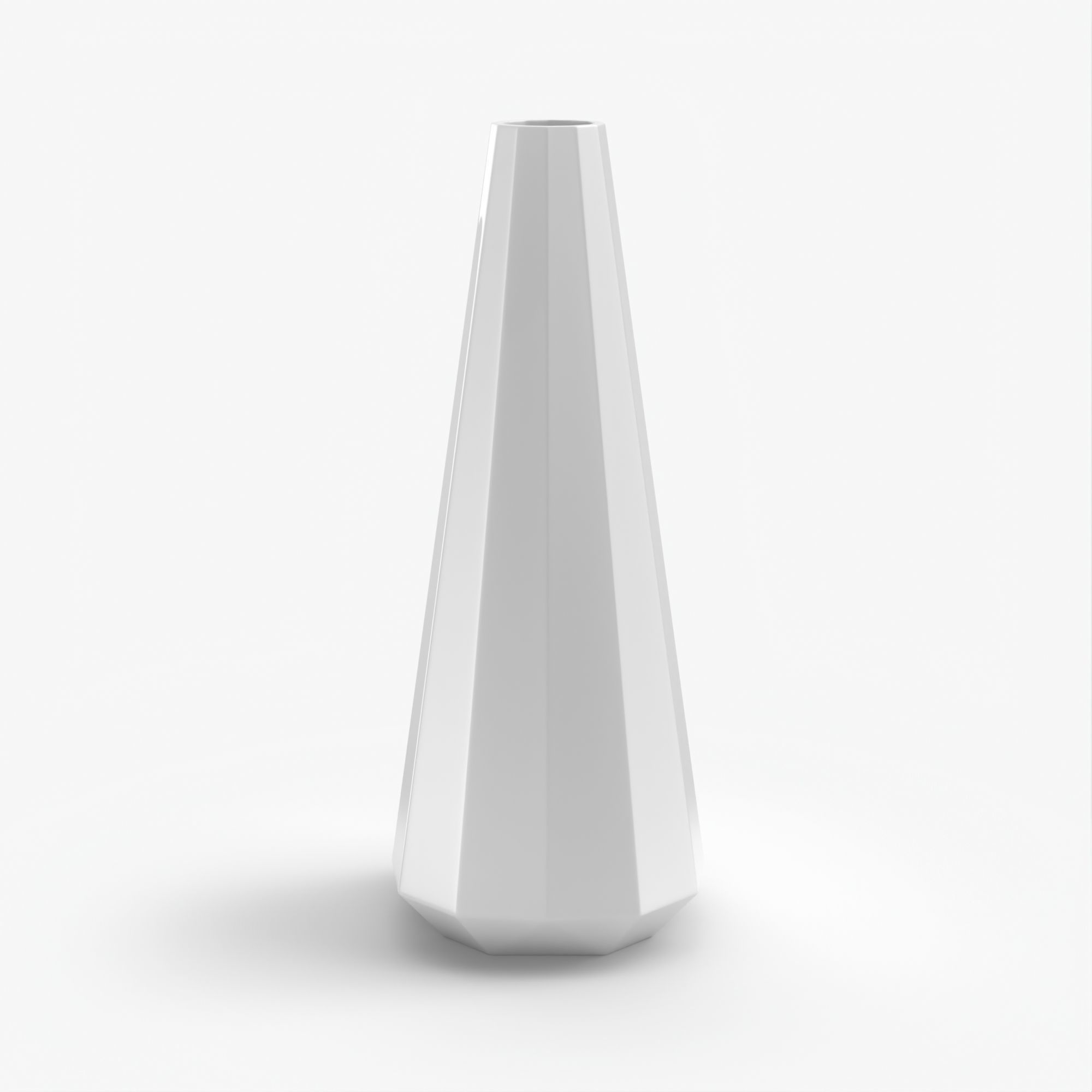 Tiffany Tapered vase 3D model_7