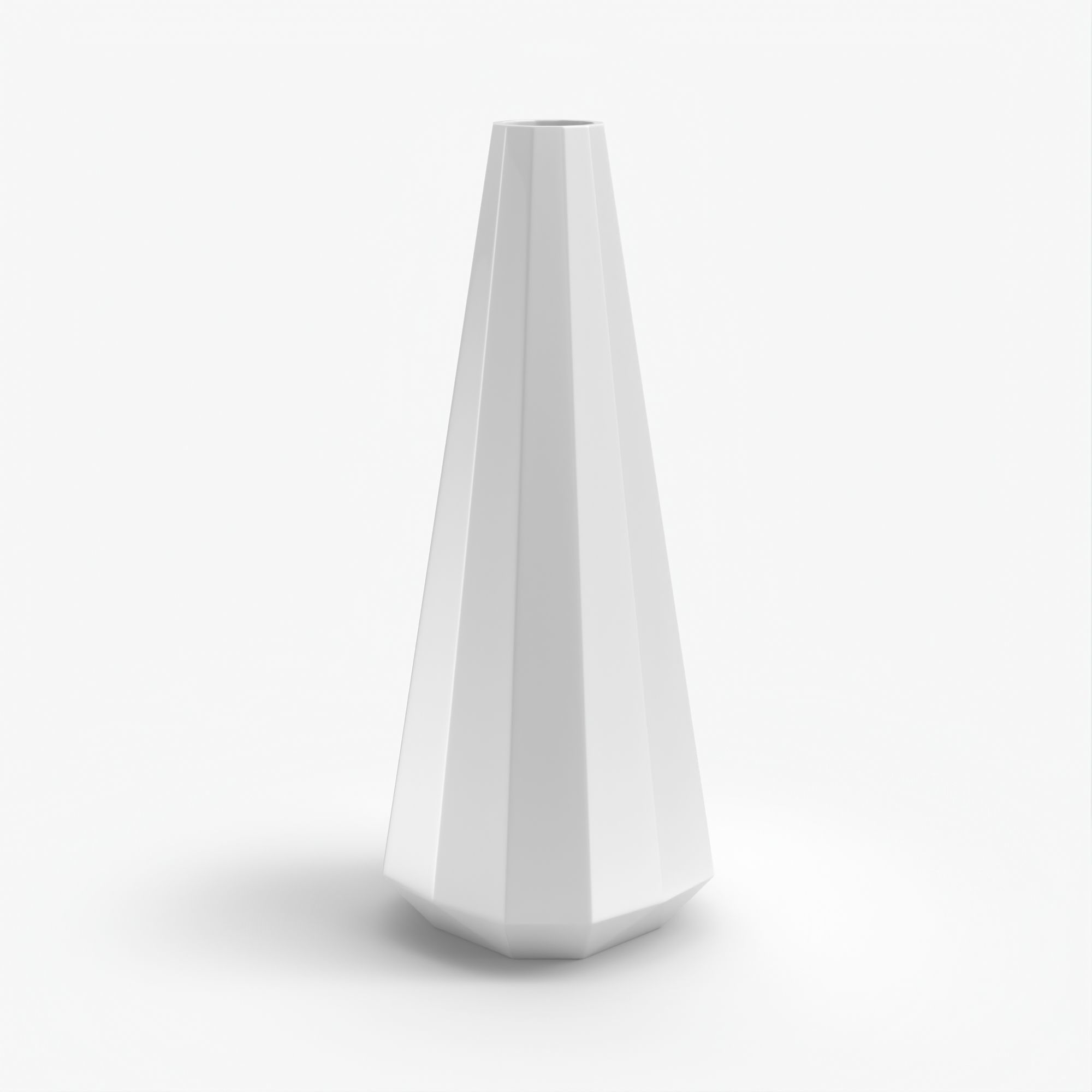 Tiffany Tapered vase 3D model_28