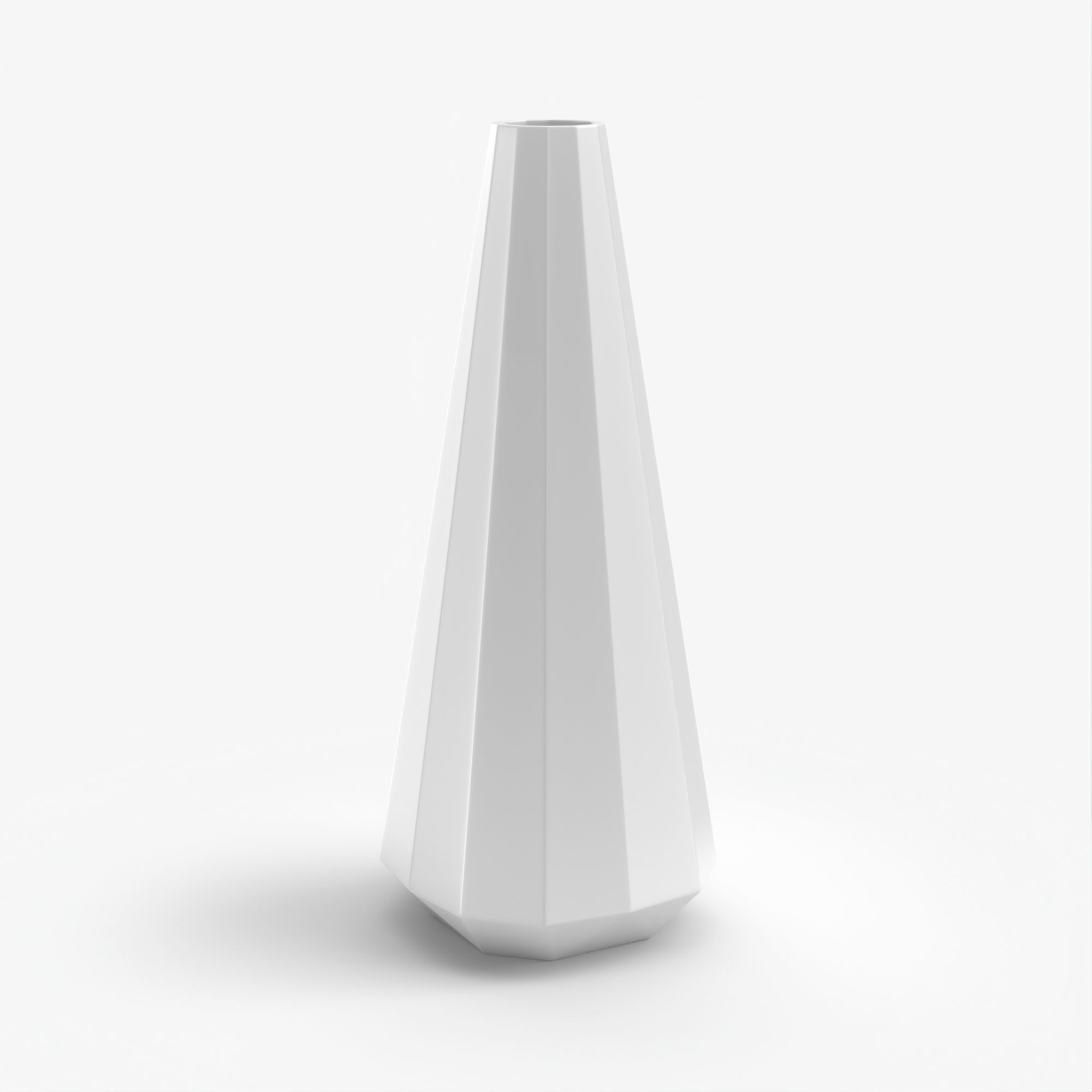 Tiffany Tapered vase 3D model_29