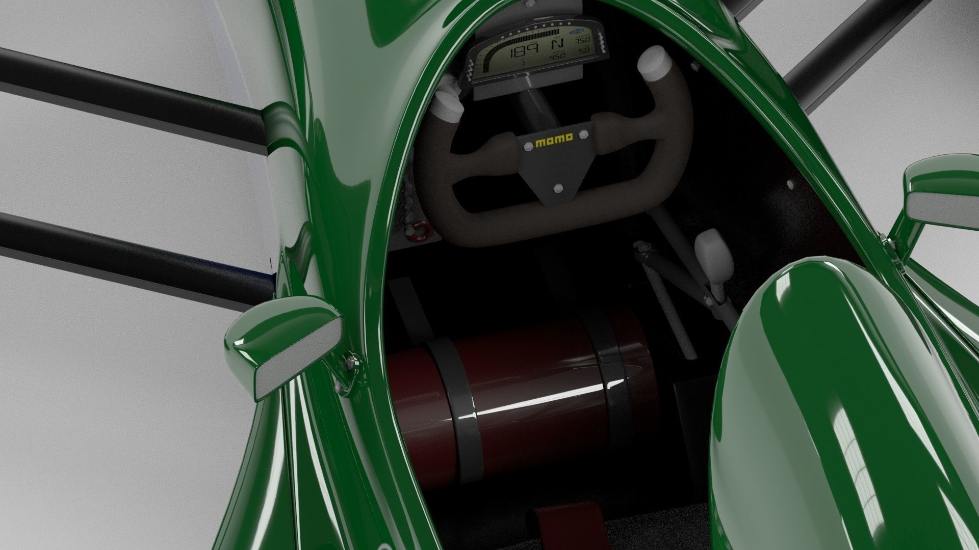 JORDAN 191 Formula-1 3D model_4